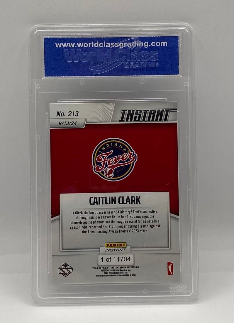 2024 Panini Instant Caitlin Clark Rookie WCG 10 Gem-Mint - 2