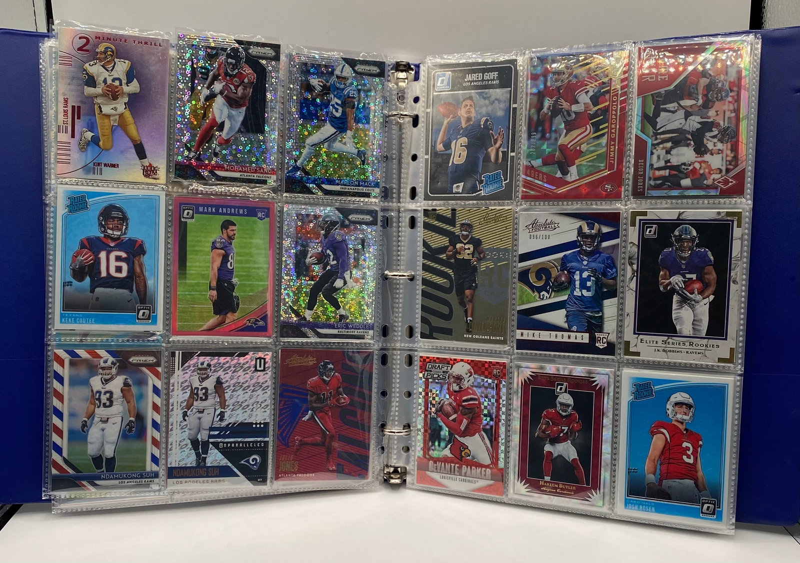Bulk Estate Lot of 200+ Football Trading Cards – Rookies, Parallels, Inserts & Stars - 4