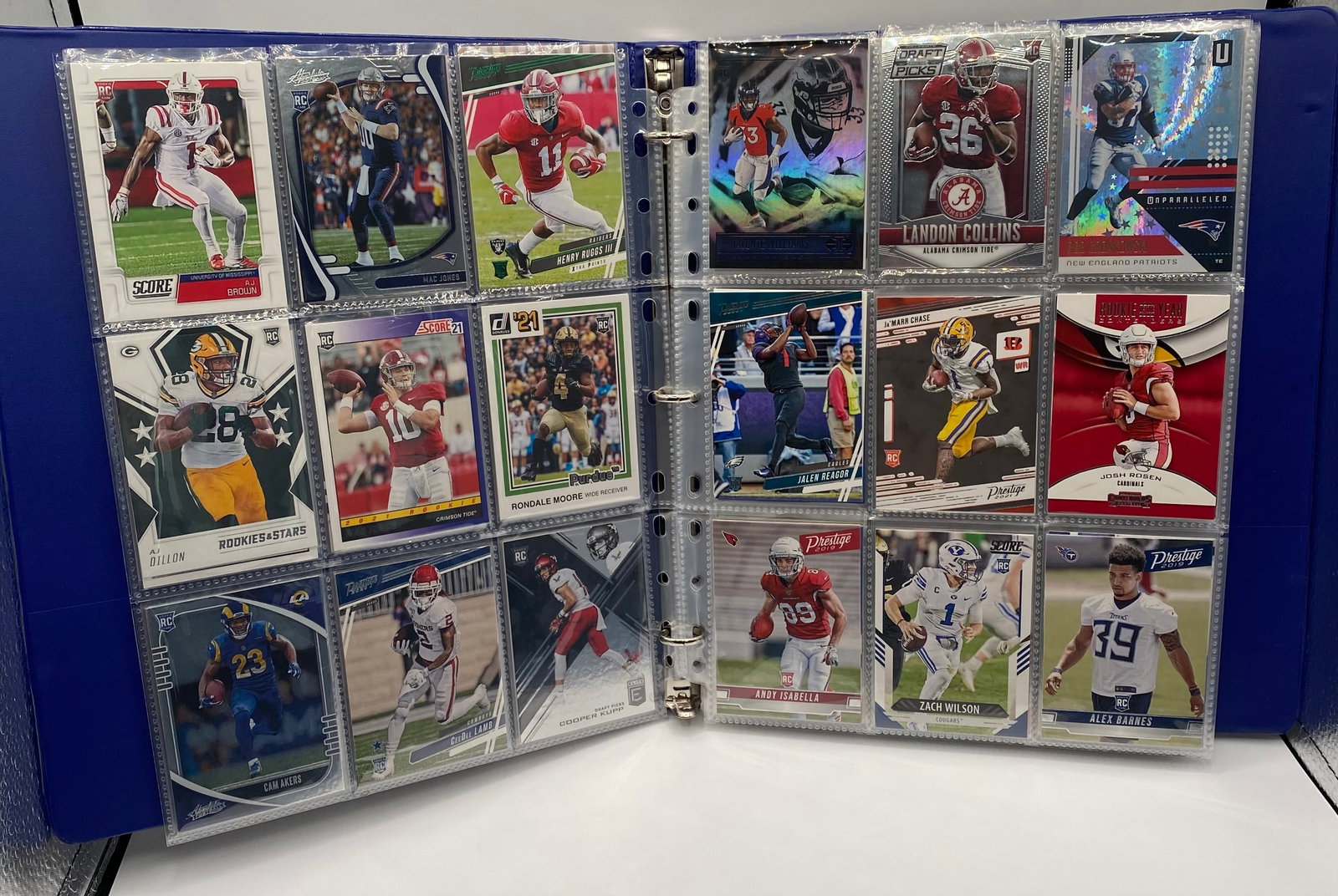 Aaron Rodgers, Aj Brown , Kyler Murray & More Binder - 2