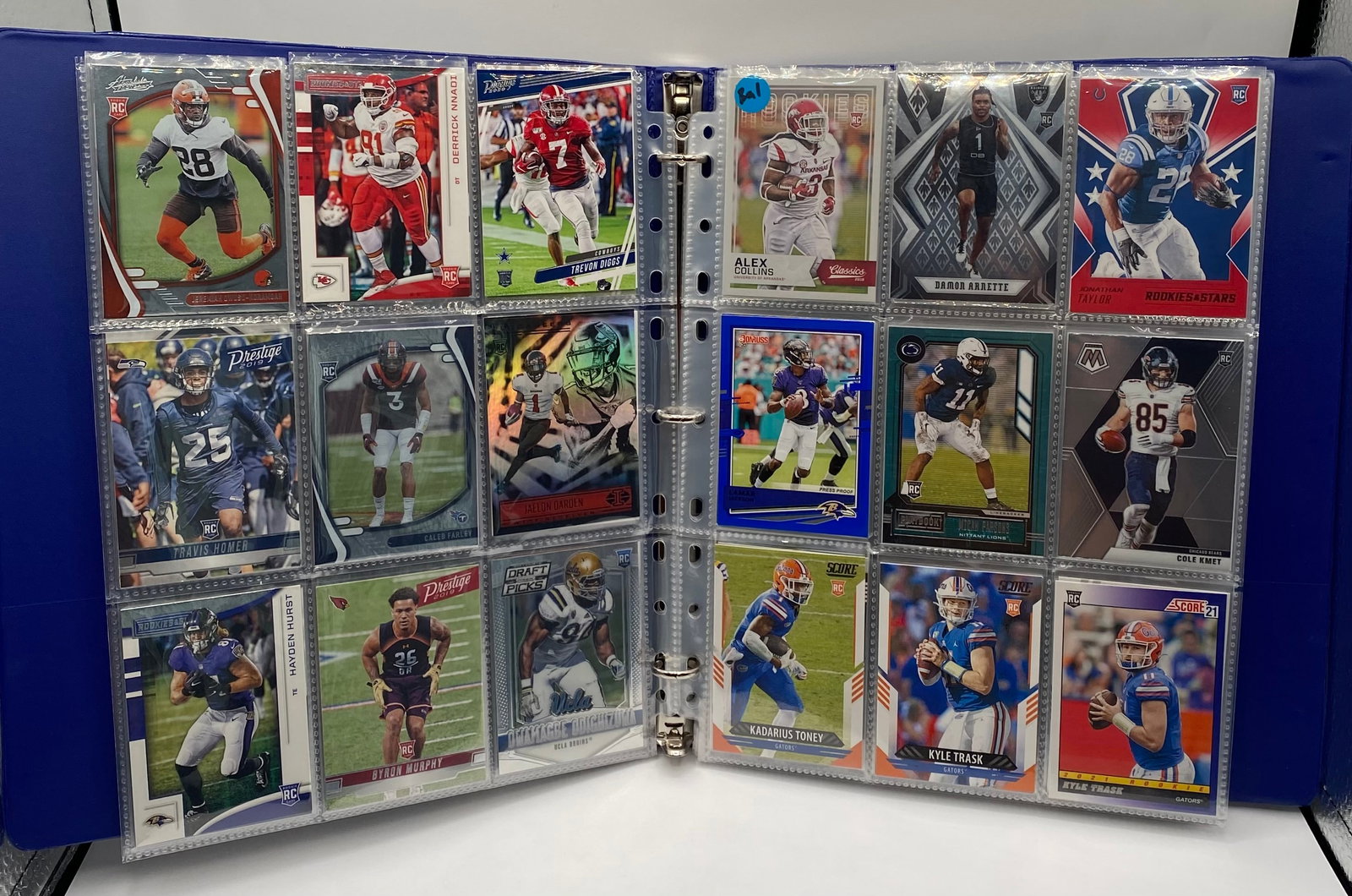 Aaron Rodgers, Aj Brown , Kyler Murray & More Binder - 3