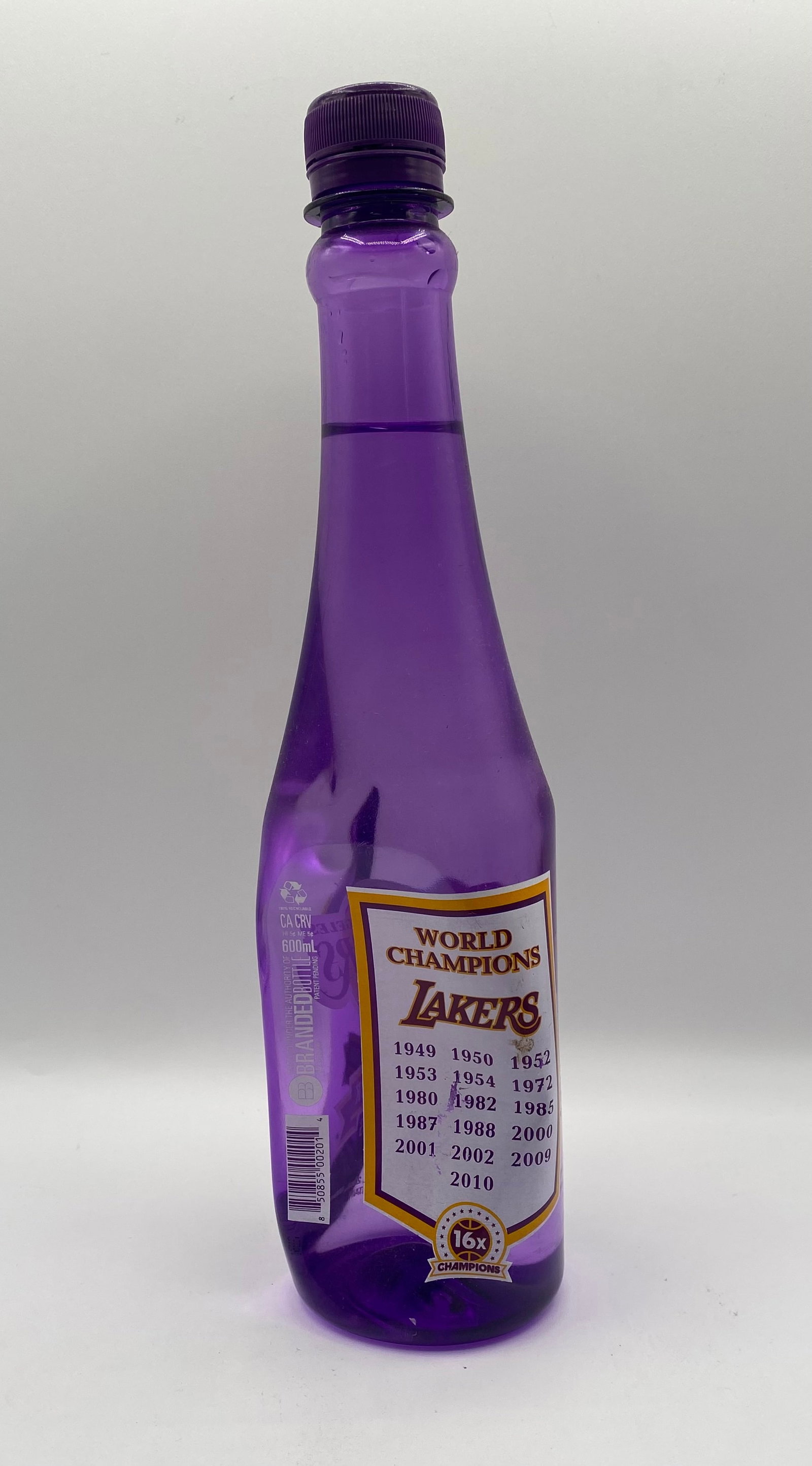 Sealed Los Angeles Lakers Commemorative Water Bottle - 2