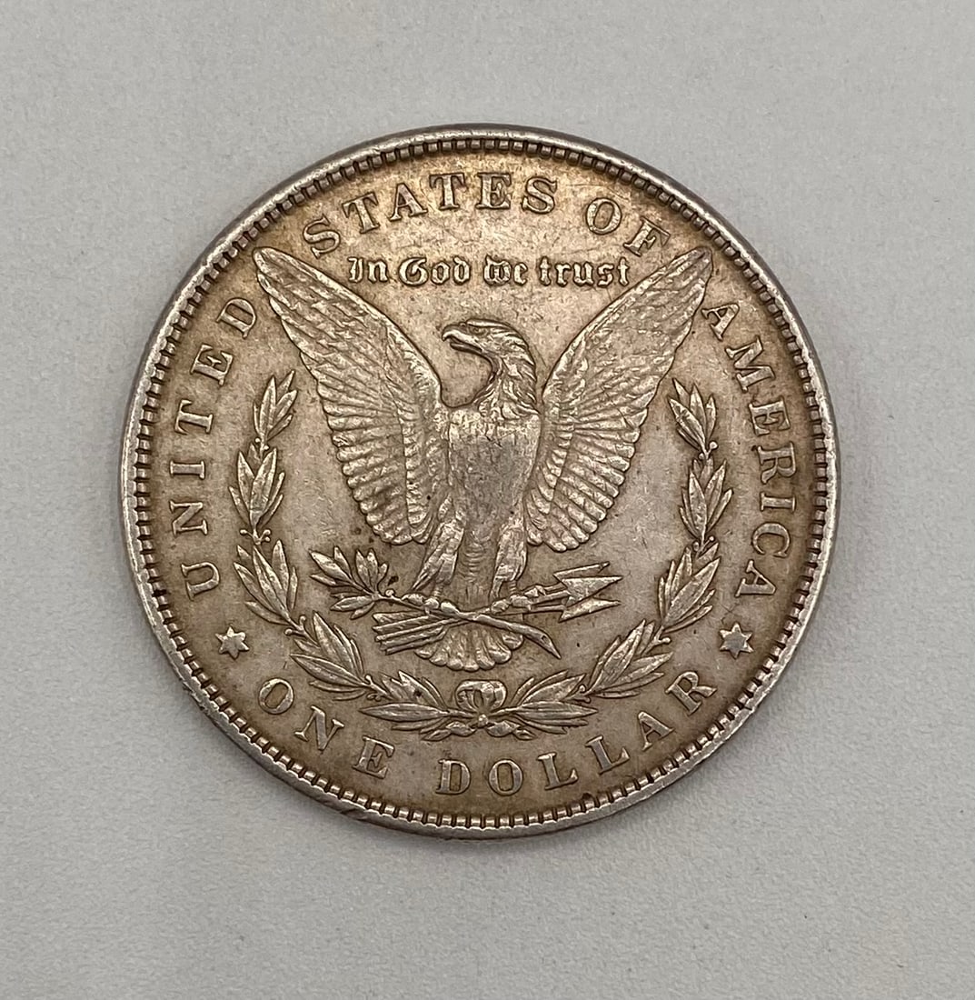 1896 United States Morgan Silver Dollar - 2
