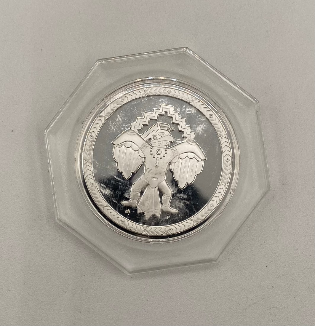 1976 Sovereign Nation of the Wichita .999 Fine Silver Medal - 2