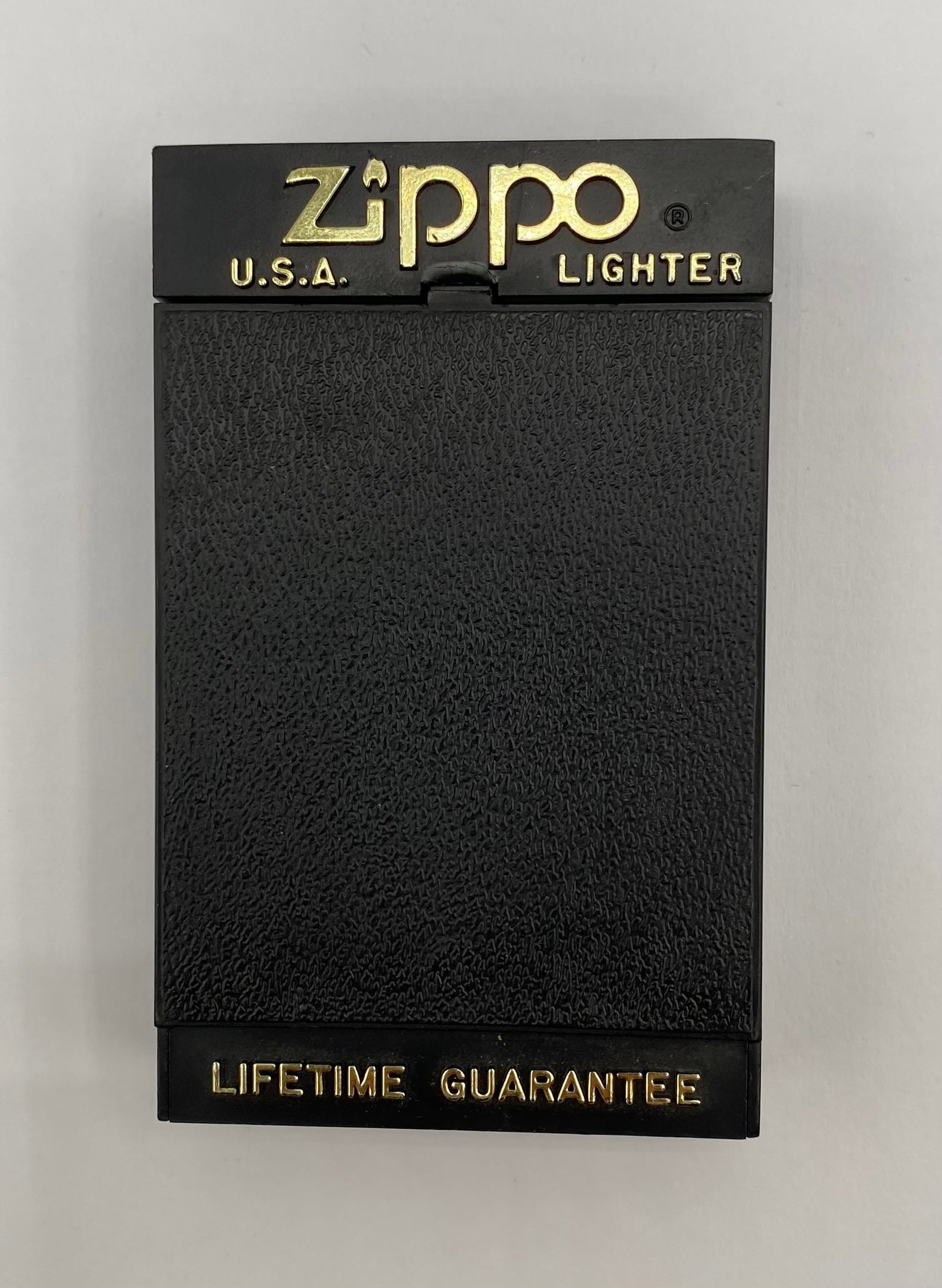 Vintage Monogrammed Zippo Lighter in Original Display Case - 2