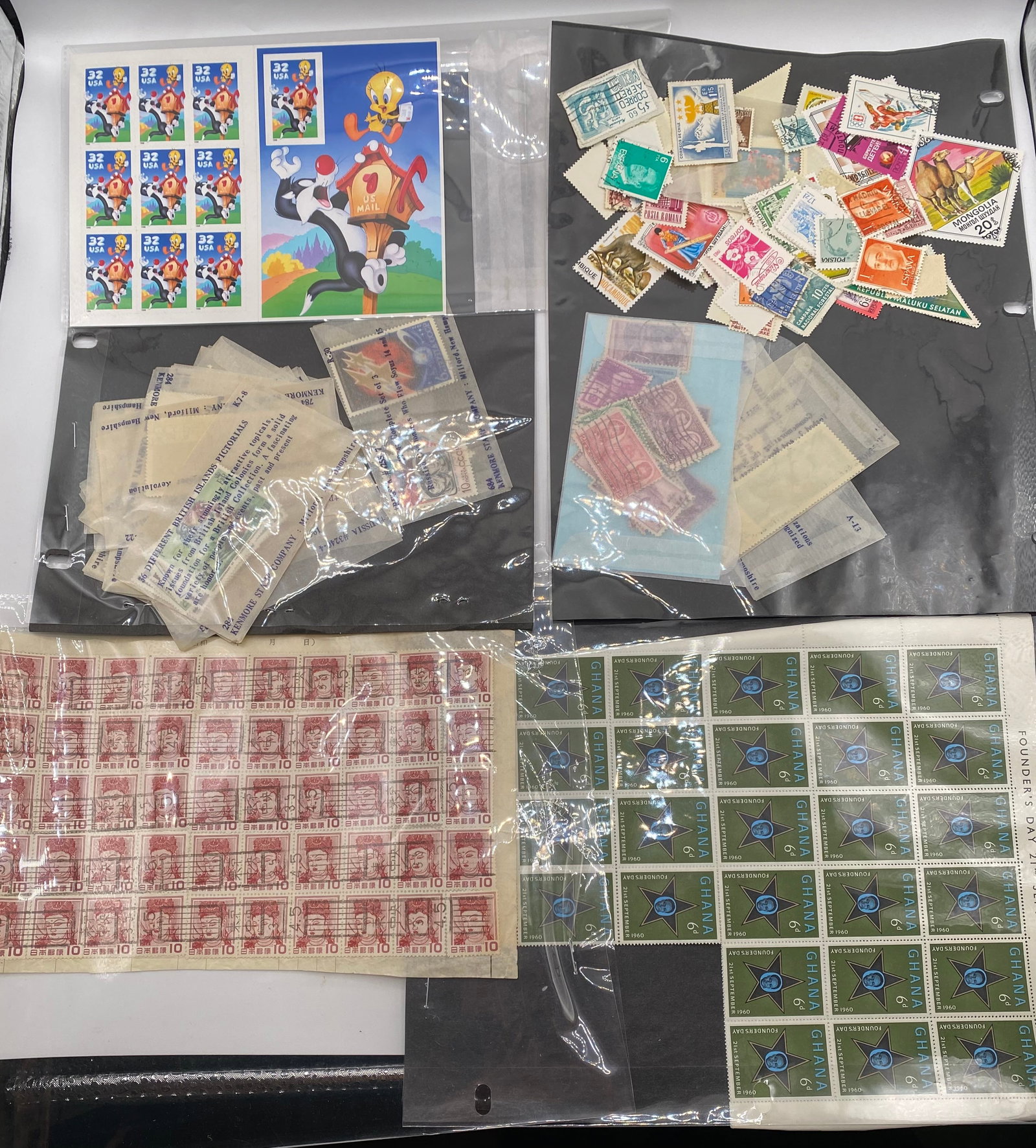 Collectibles Lot: DC & Spire Comic Books, Signed Football Cards, Stamps & Charlie Chaplin Photo - 2
