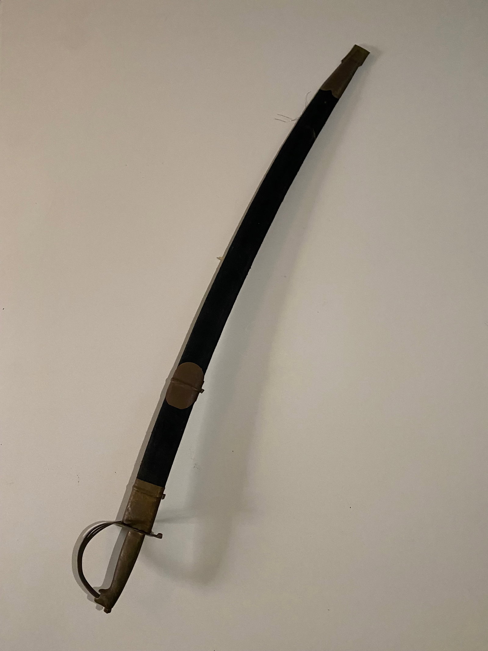 Vintage Indian Ceremonial Wedding Saber Sword with Scabbard - 2