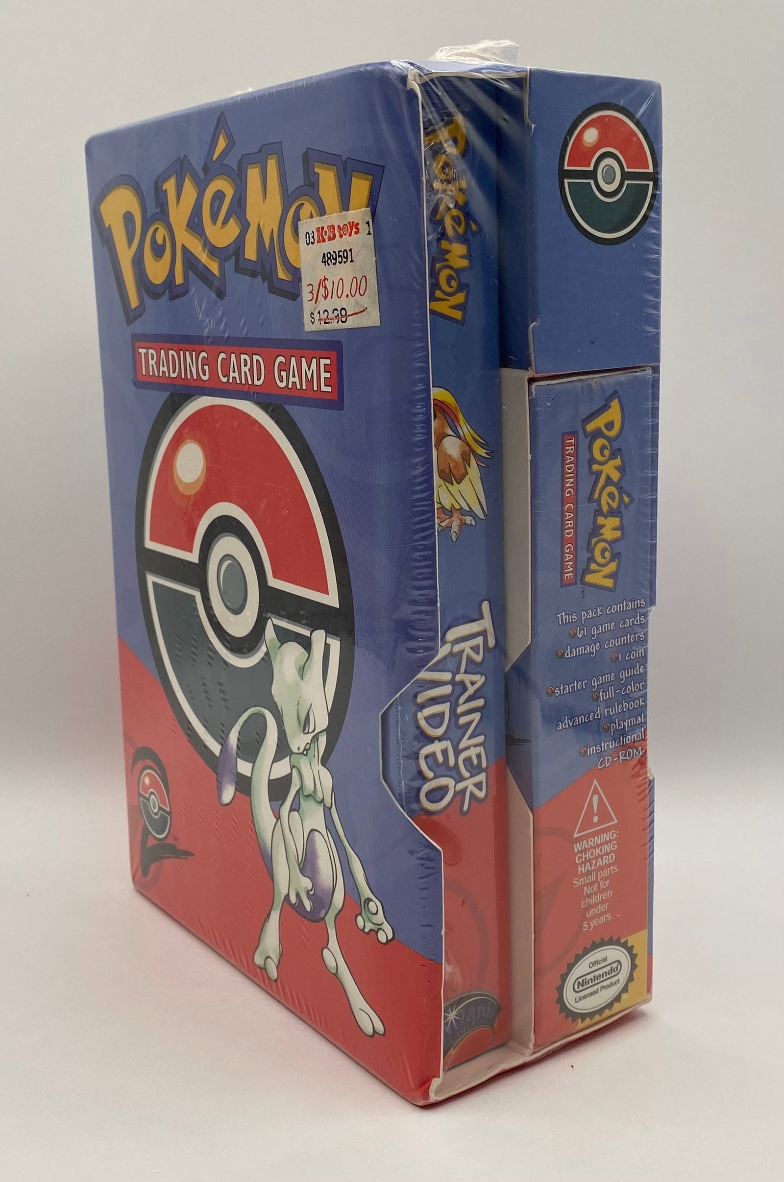 Sealed Pokemon 2-Player Starter Set Theme Deck , VHS & CD ROM - 3