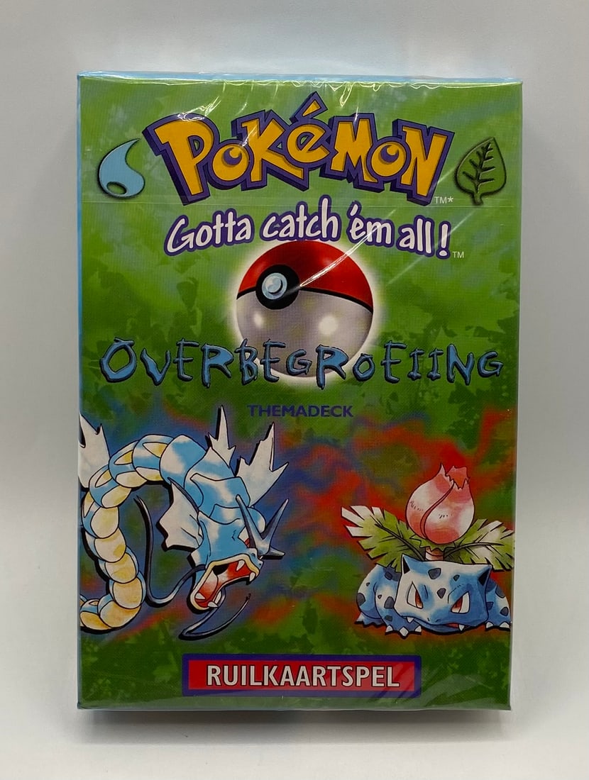 Rare Dutch Sealed 1999 2000 Pokemon Overgrowth Theme Deck: Rare Dutch Sealed 1999 2000 Pokemon Overgrowth Theme Deck