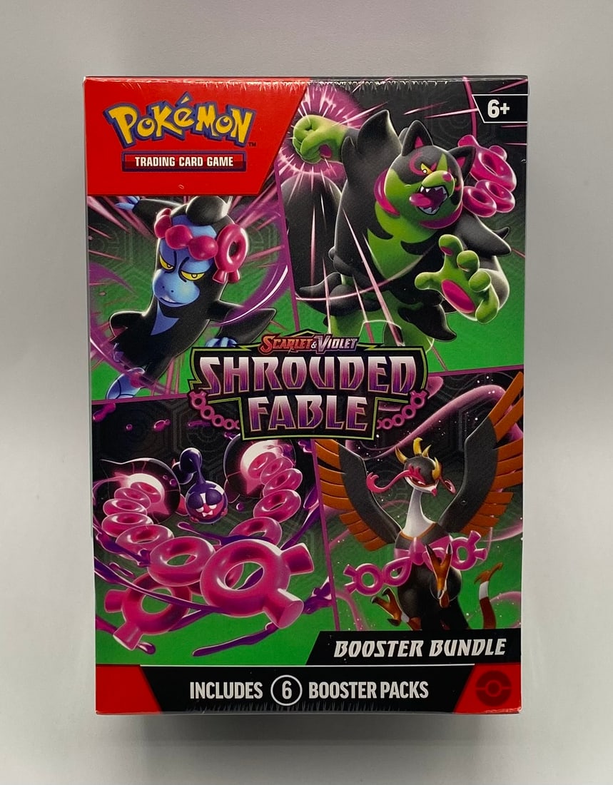 Pokémon TCG: Scarlet & Violet - Shrouded Fable Sealed 6-Pack Booster Bundle: Pokémon TCG: Scarlet & Violet - Shrouded Fable Sealed 6-Pack Booster Bundle