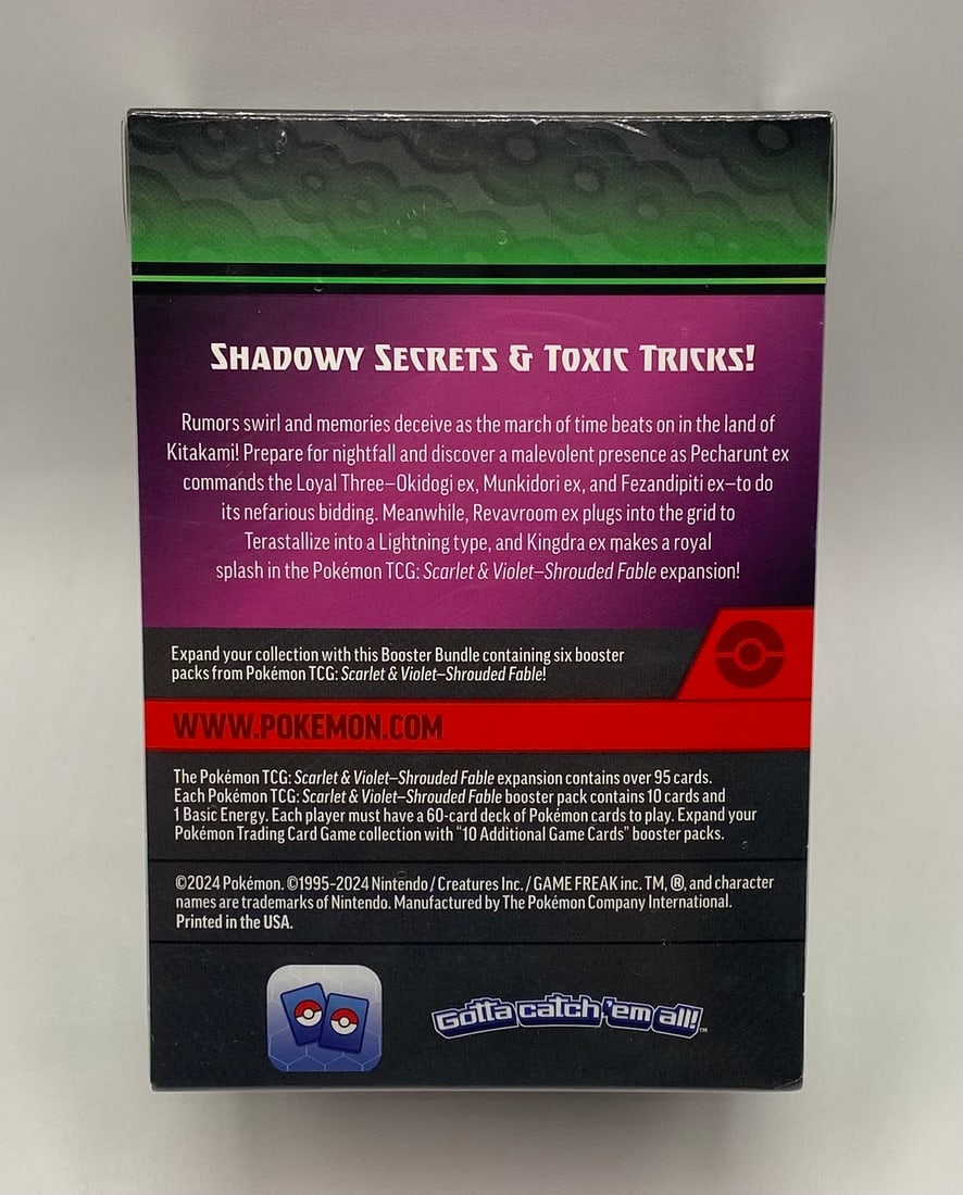 Pokémon TCG: Scarlet & Violet - Shrouded Fable Sealed 6-Pack Booster Bundle - 2