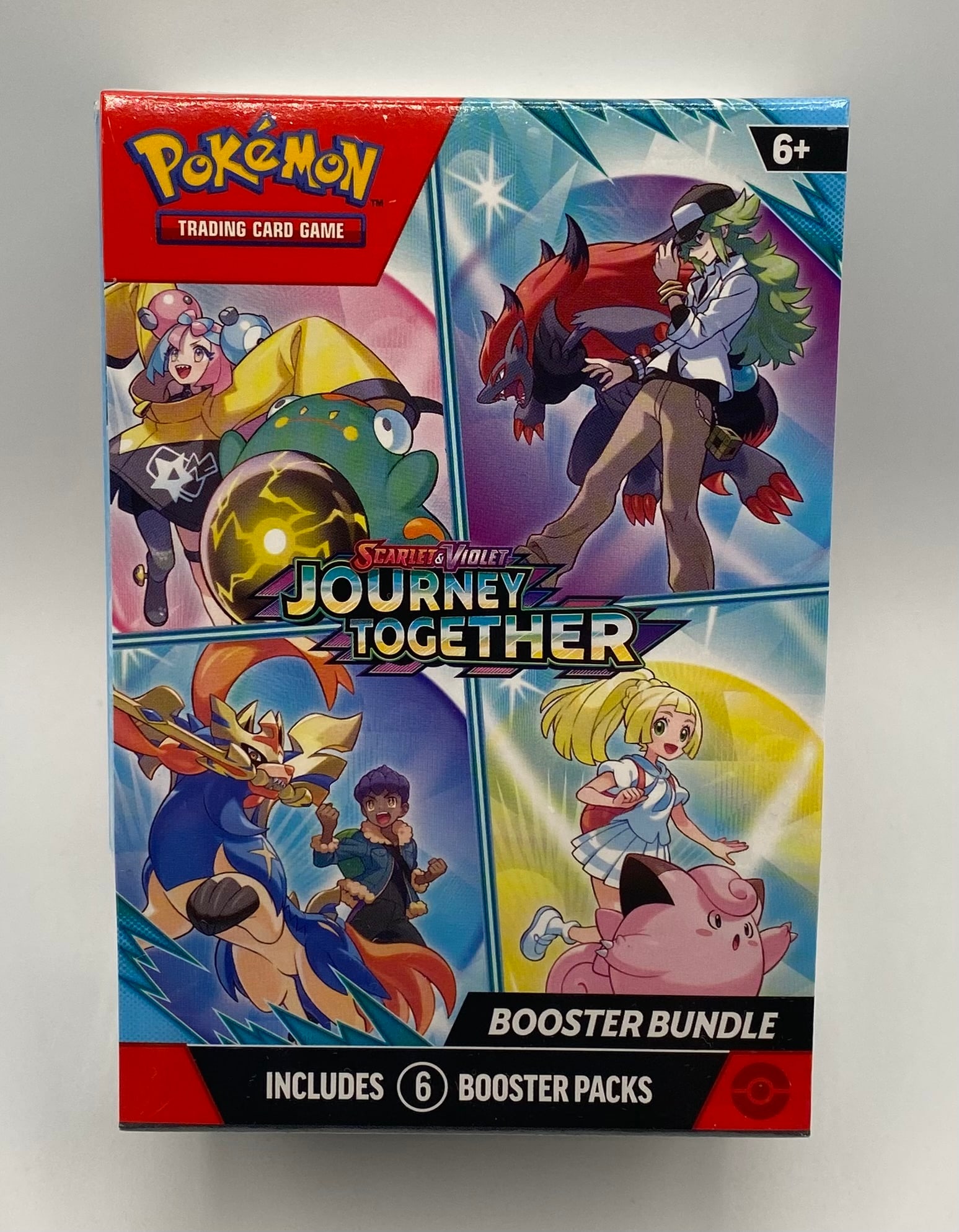 Pokémon TCG: Scarlet & Violet - Journey Together Sealed 6-Pack Booster Bundle: Pokémon TCG: Scarlet & Violet - Journey Together Sealed 6-Pack Booster Bundle