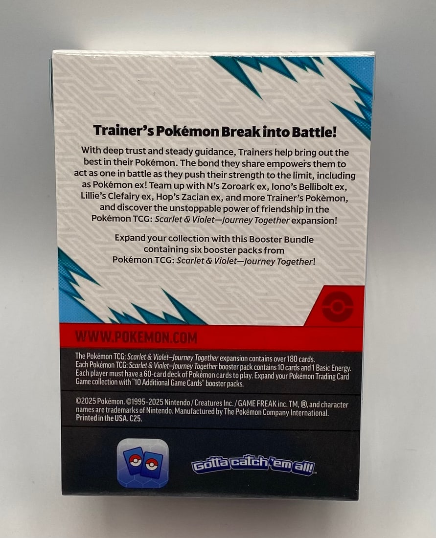 Pokémon TCG: Scarlet & Violet - Journey Together Sealed 6-Pack Booster Bundle - 2