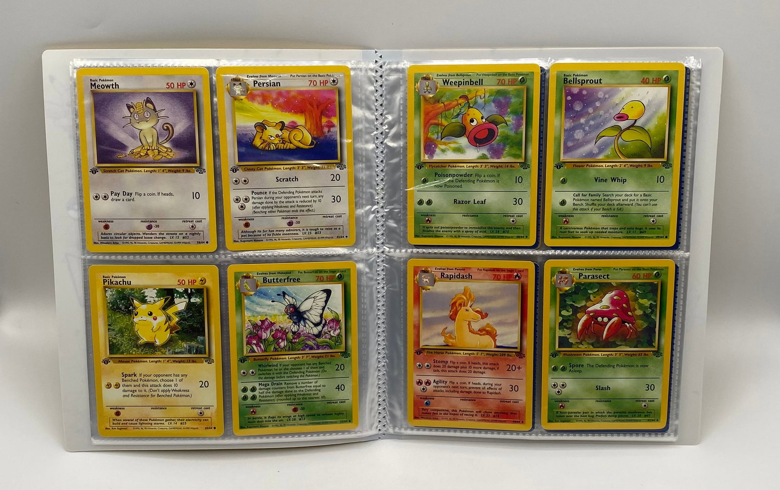 1999 Pokemon Jungle Set 1st Edition Binder (1 of 4)