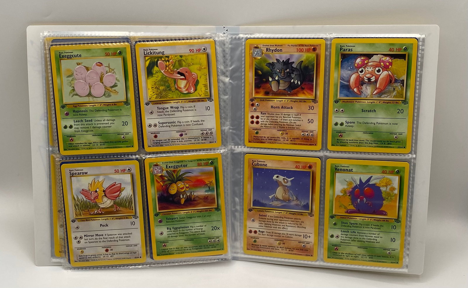 1999 Pokemon Jungle Set 1st Edition Binder - 3