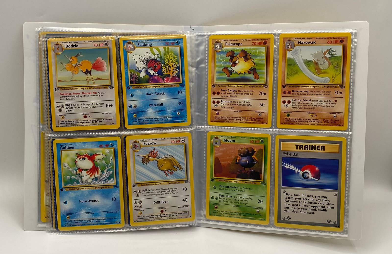 1999 Pokemon Jungle Set 1st Edition Binder - 4