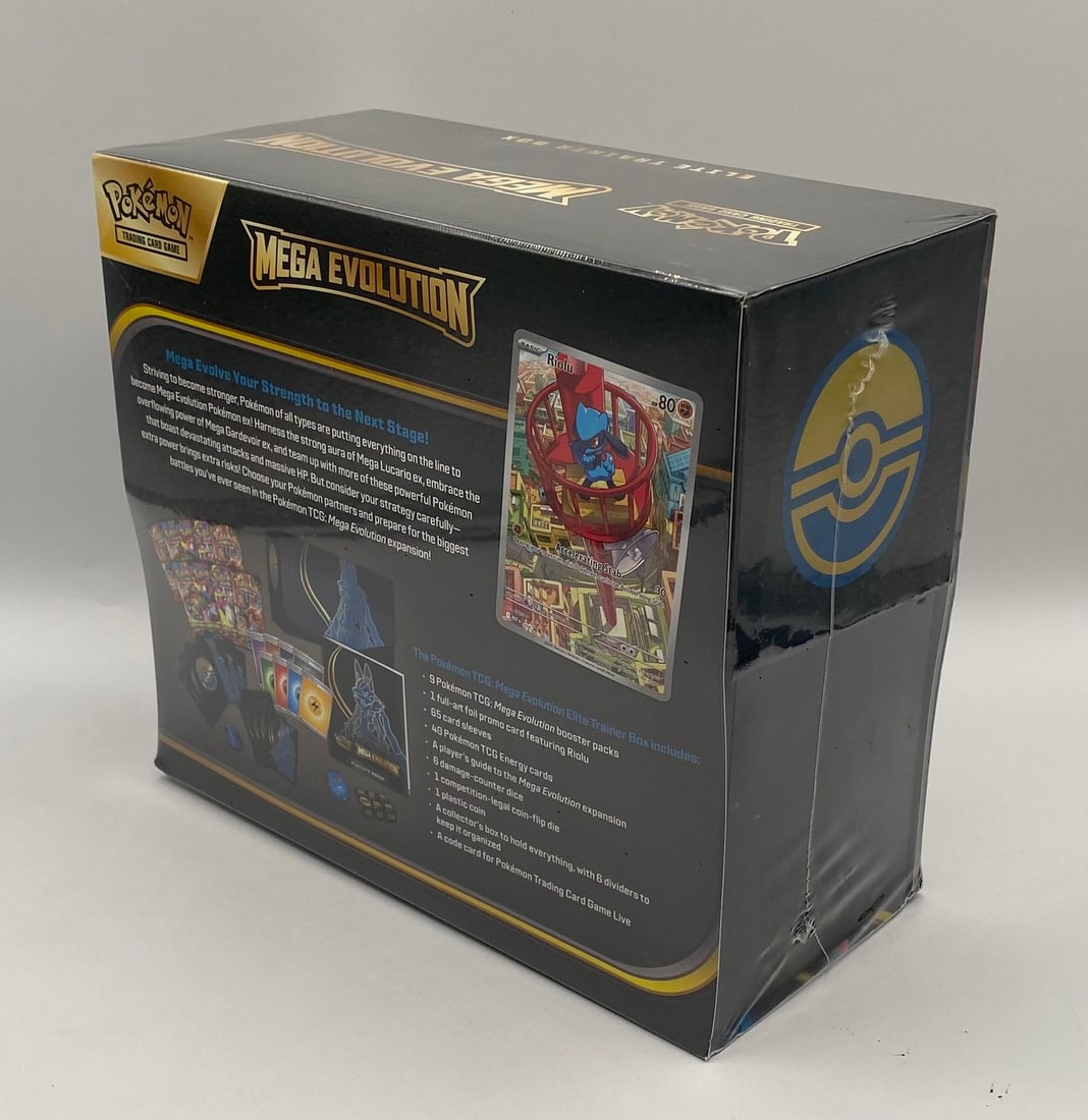 Pokémon Mega Evolution Lucario Elite Trainer Box - Factory Sealed - 2
