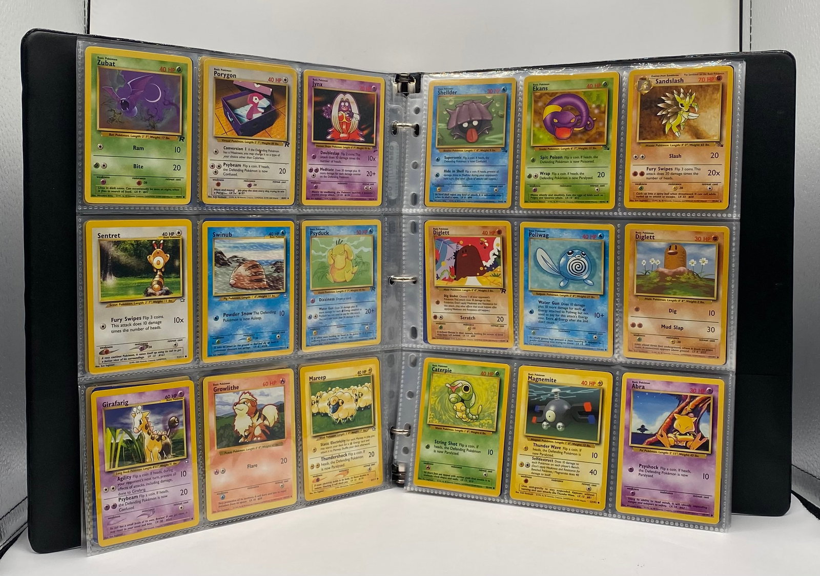 1999 1st Edition Pokemon & More Pikachu, Dark Charmeleon, Clefale, Haunter Cards Binder - 4