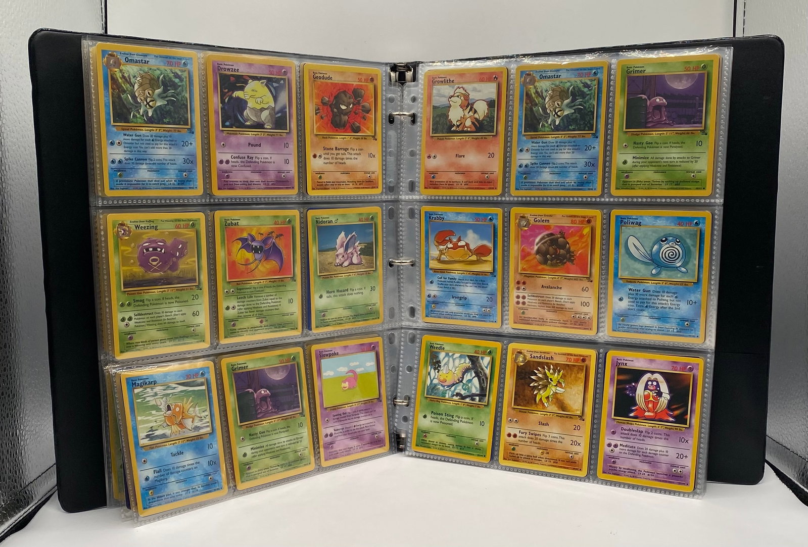 1999 1st Edition Pokemon & More Pikachu, Dark Charmeleon, Clefale, Haunter Cards Binder - 5