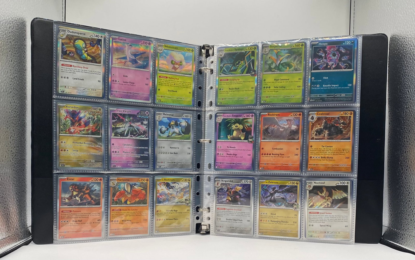 Pokemon Holo Trading Cards Binder - 2