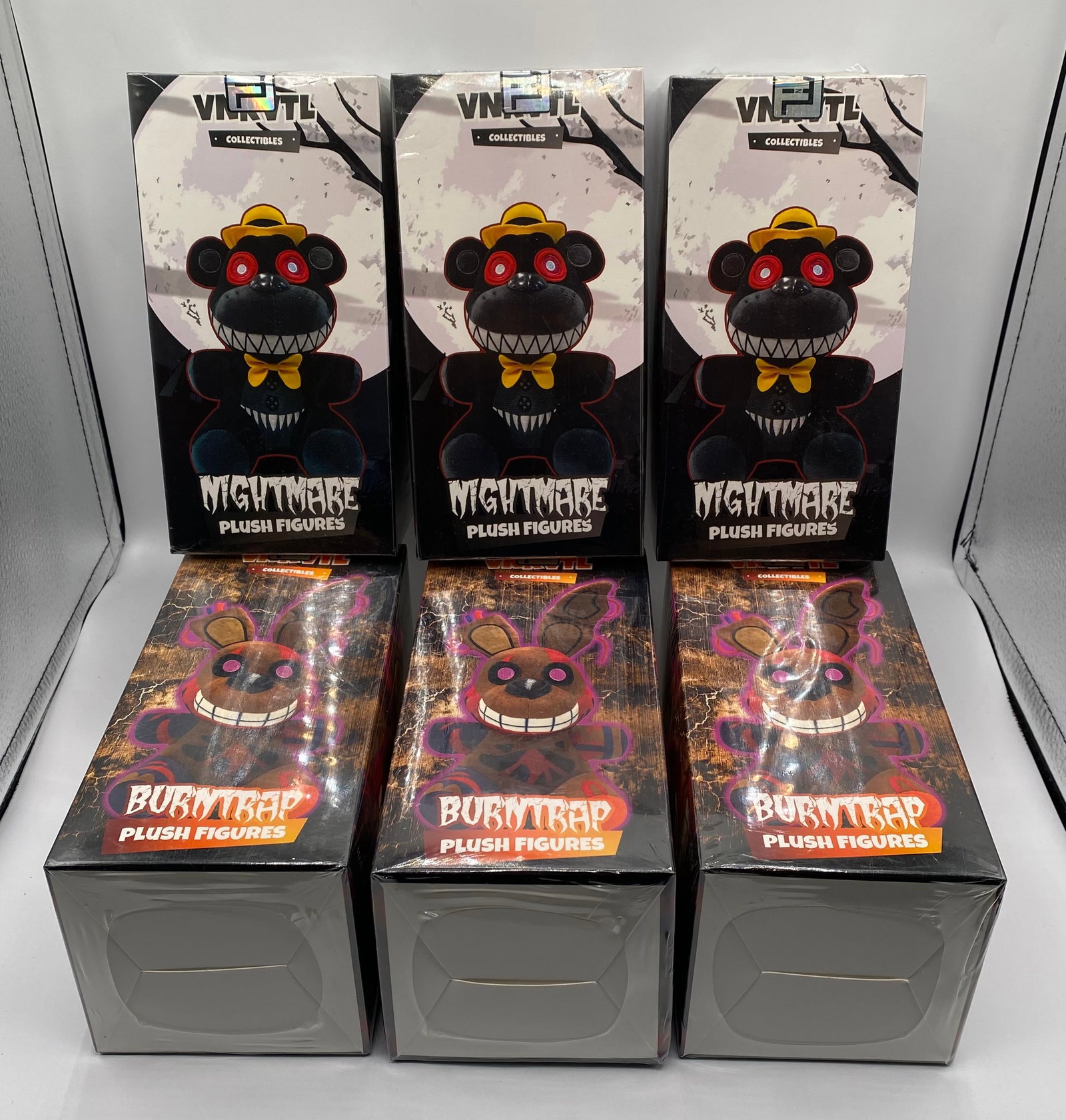 6x Youtooz Five Nights at Freddy's Plush Figures - Nightmare & Burntrap (NIB) - 2