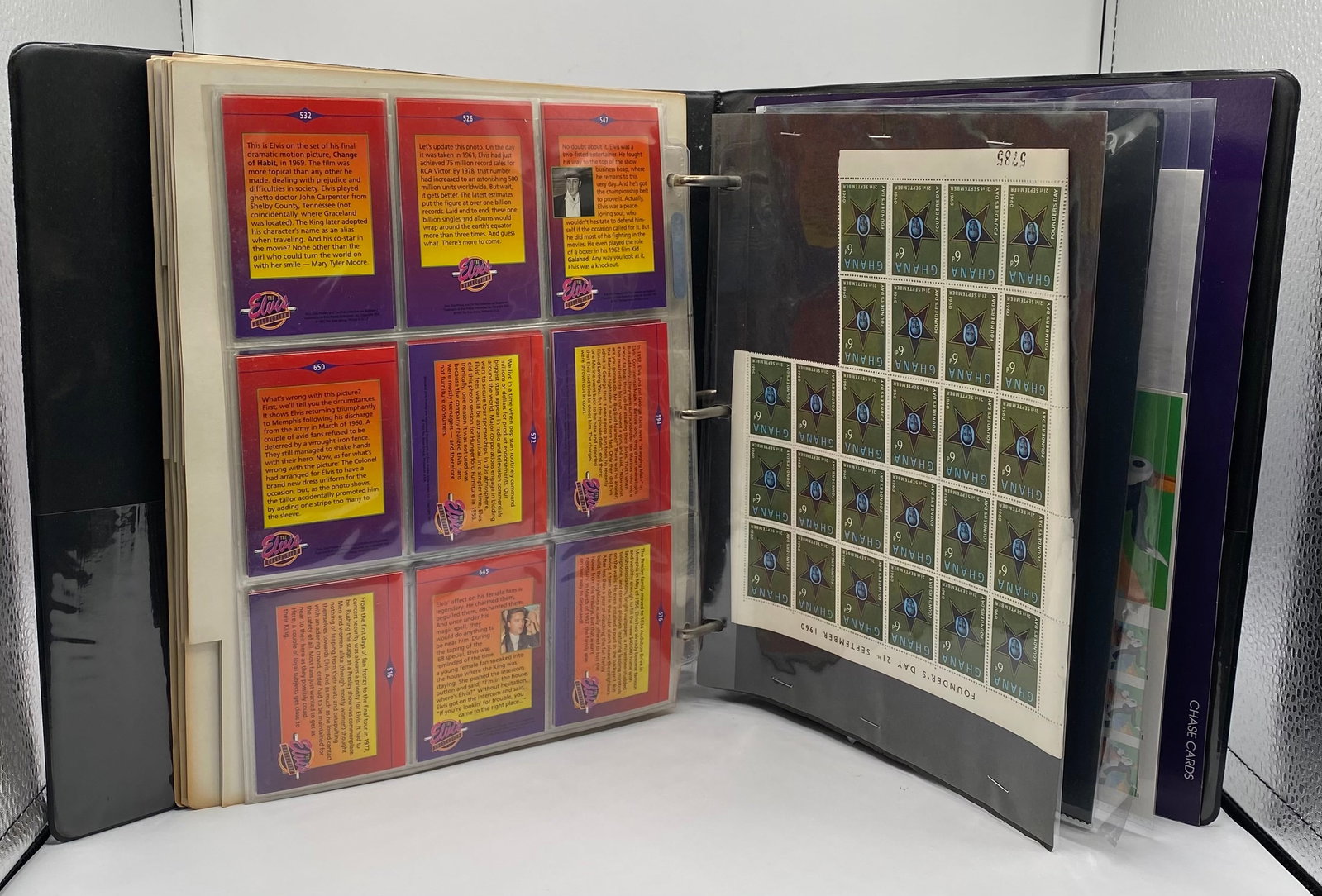 Elvis Presley Trading Card & Stamps - 4
