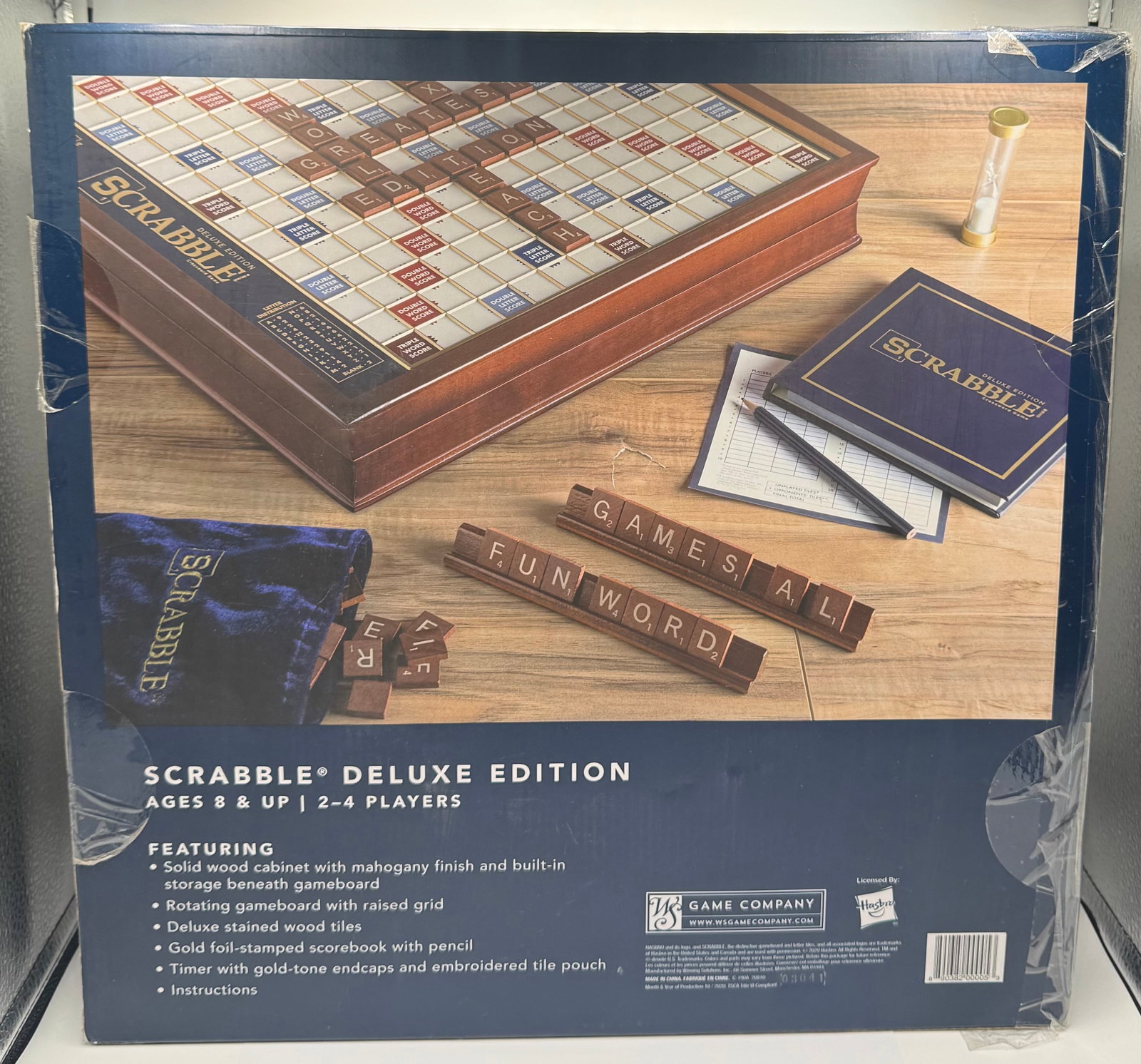 Scrabble Deluxe Edition Wooden Board Game – WS Game Company (Hasbro) - 2