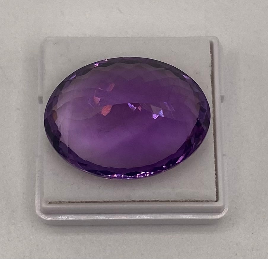 Natural Violet Amethyst Loose Gemstone - 29.25 Cts - 2