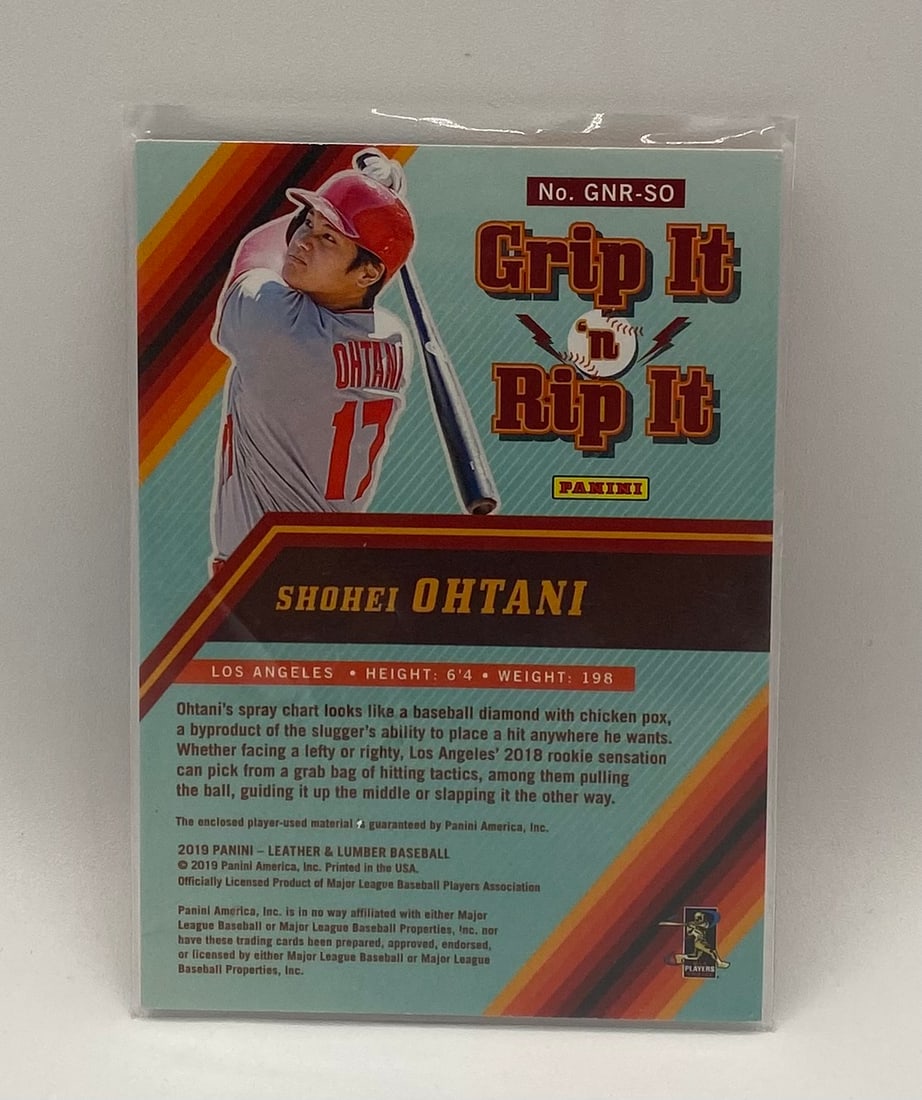 Shohei Ohtani Game Used Relic /20 - 2