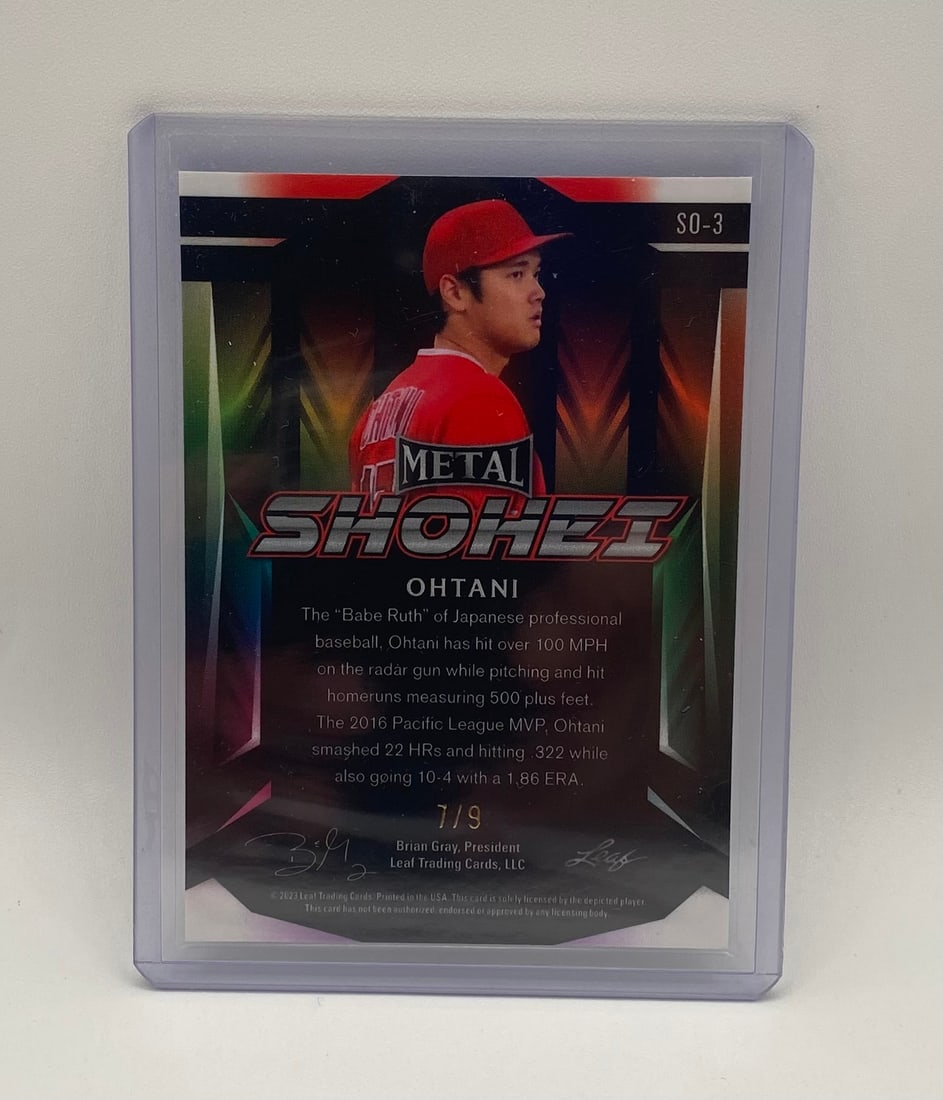 Shohei Ohtani Purple /9 - 2