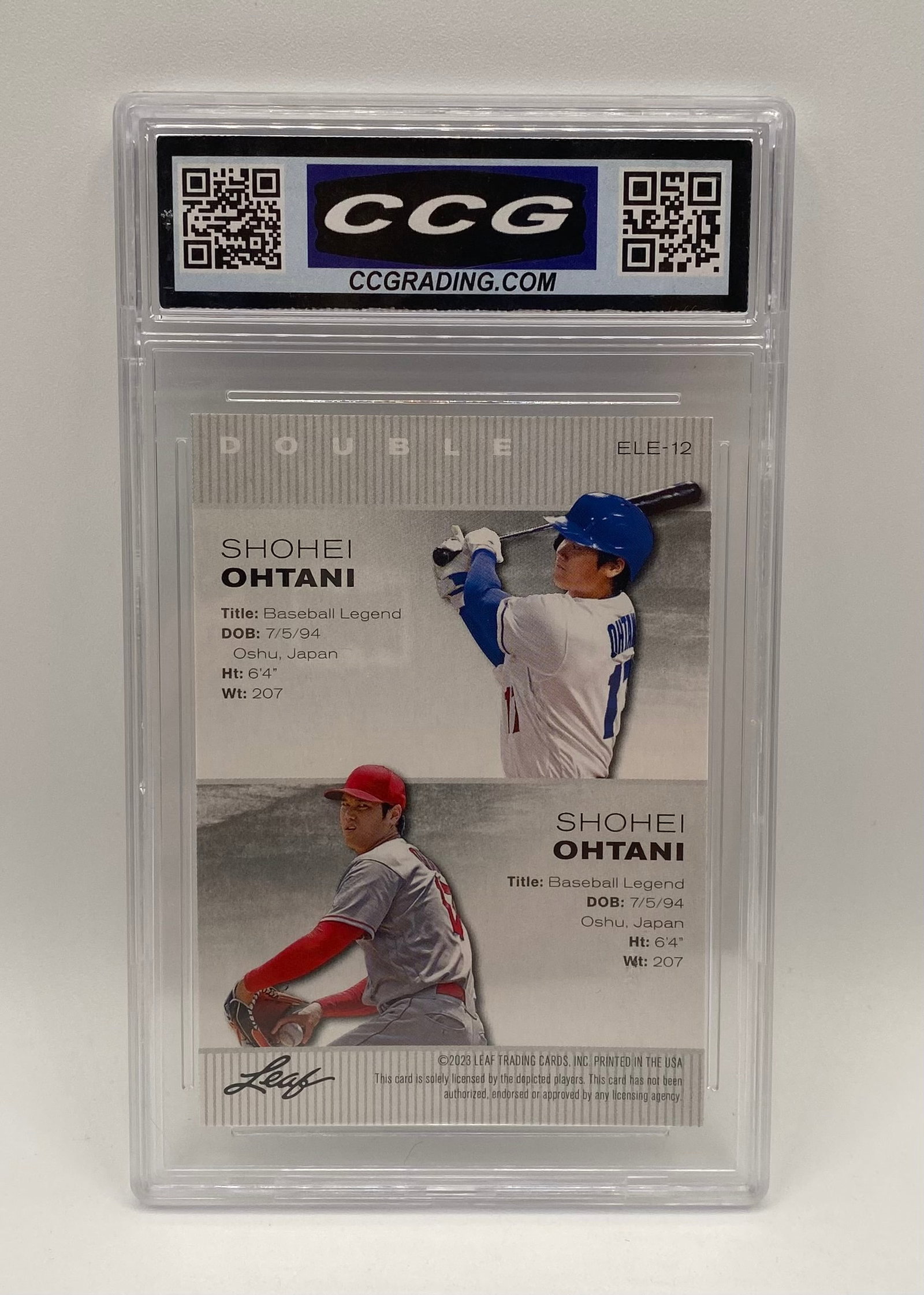 Shohei Ohtani Double Shohei Card - 2