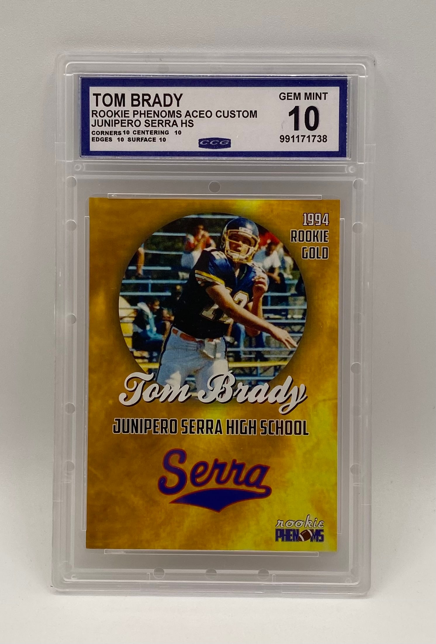 Tom Brady ACEO Card (1 of 2)
