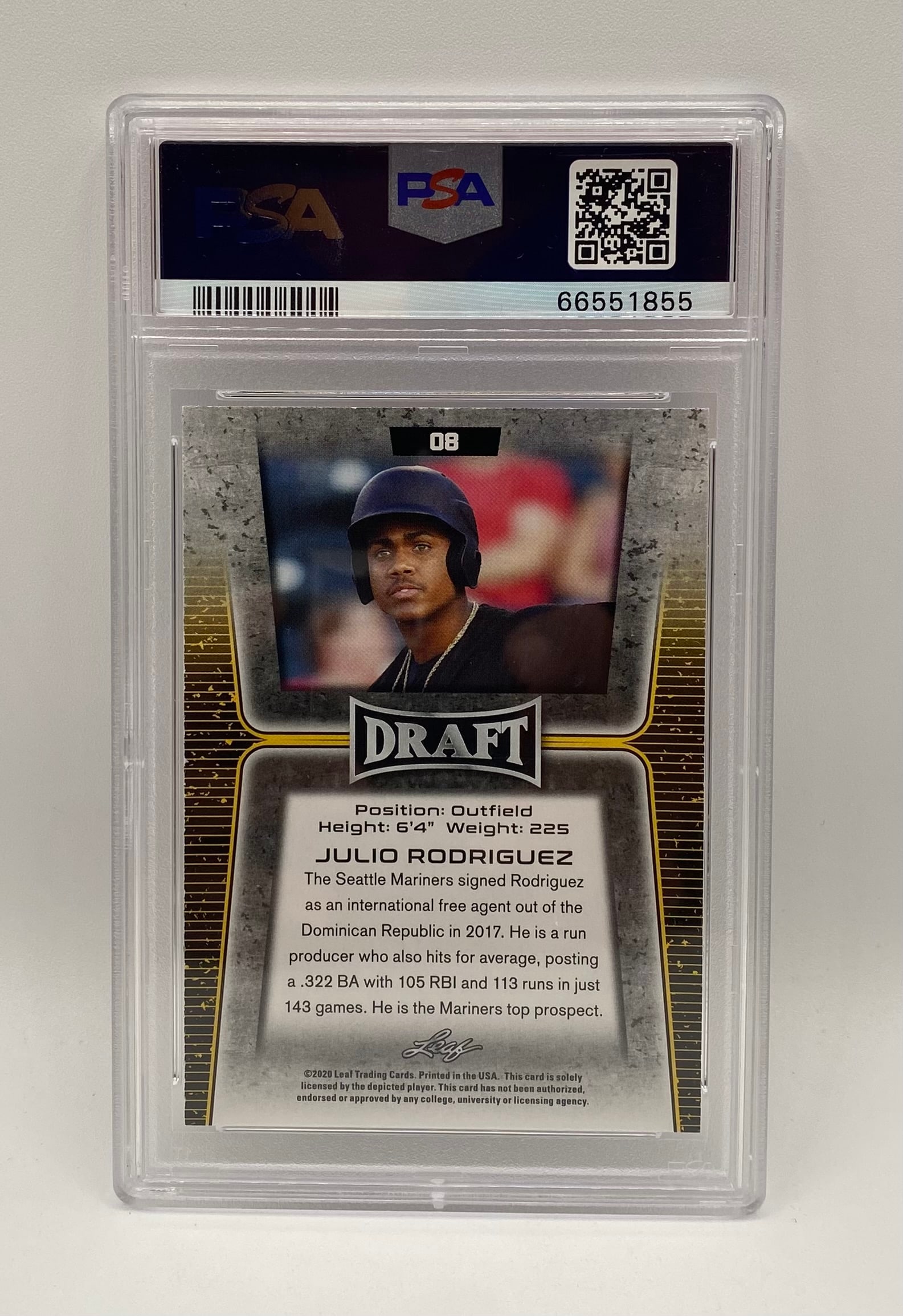 Julio Rodriguez Gold PSA 10 - 2