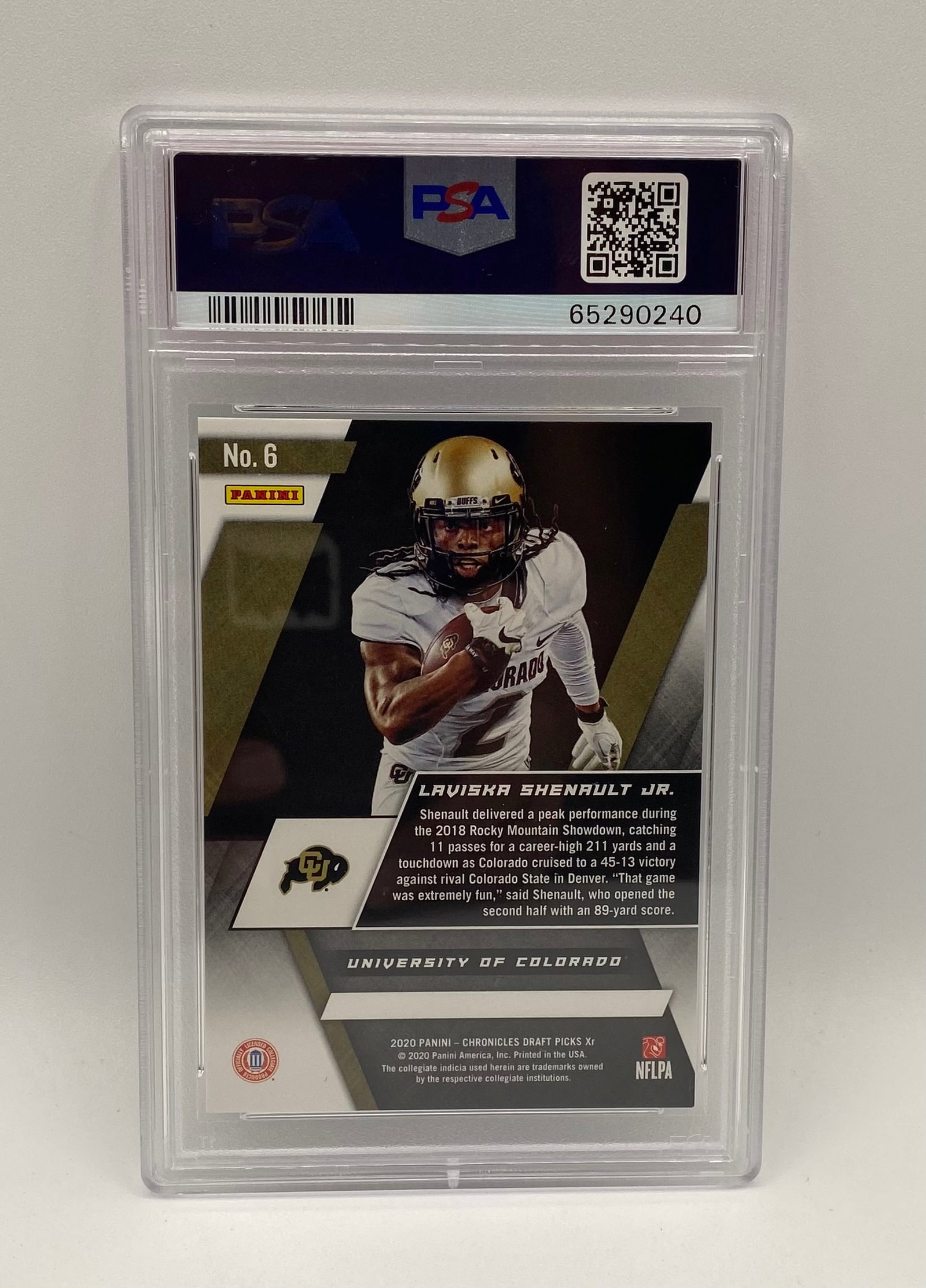 Laviska Shenault Jr. XR Mirror Black 1/1 - 2