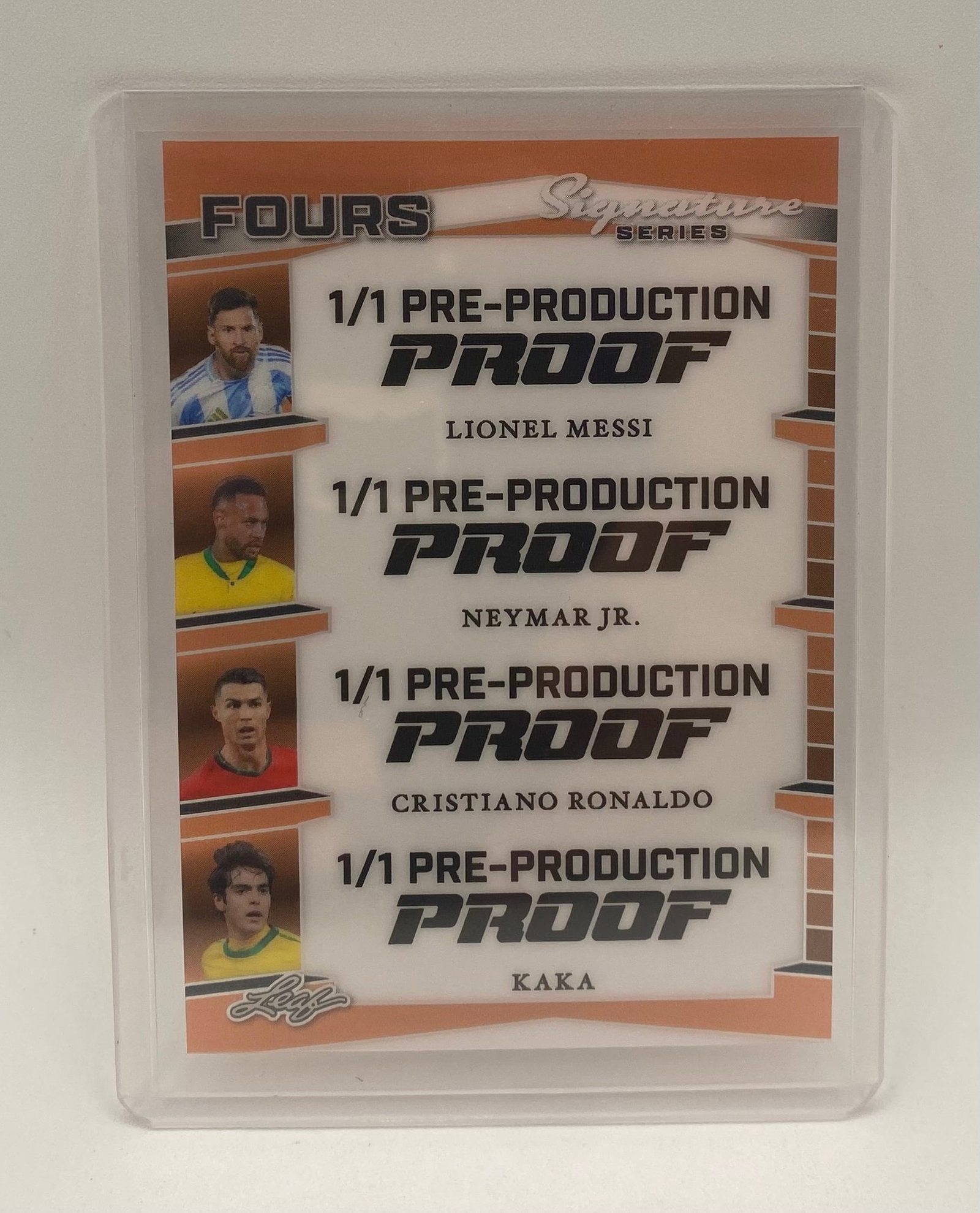 Lionel Messi, Neymar Jr., Cristiano Ronaldo, Kaka 1/1 (1 of 2)