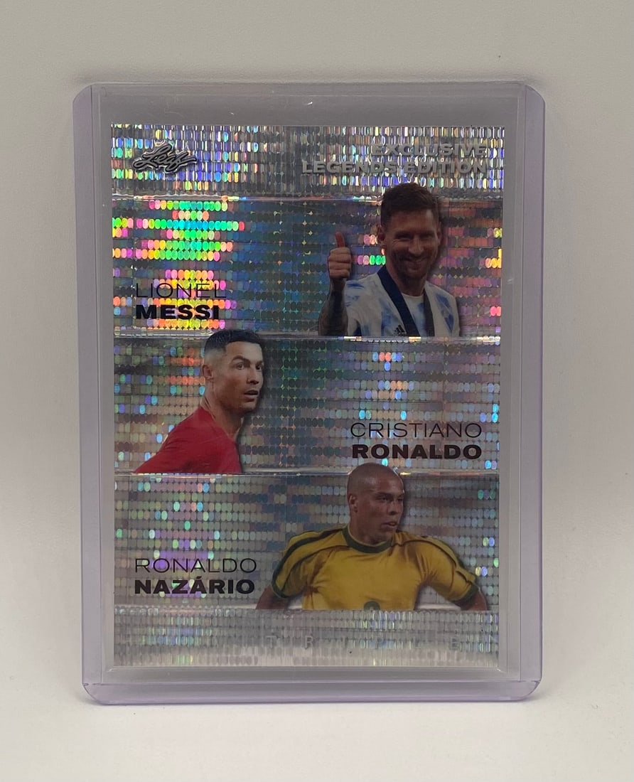 Lionel Messi, Cristiano Ronaldo, Ronaldo Nazário Holo /25 (1 of 2)