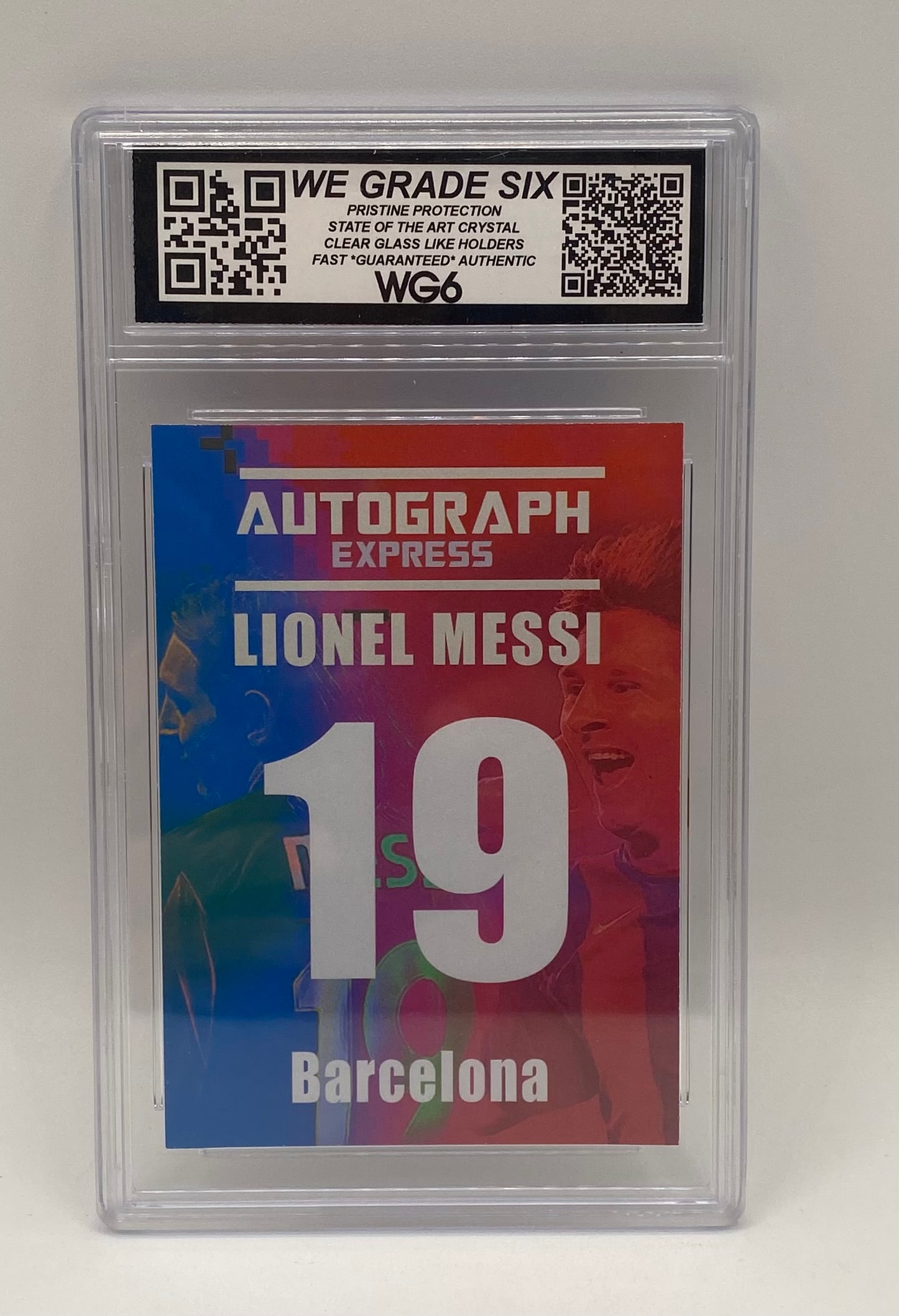 Lionel Messi 2004 Rookie Facsimile Auto ACEO Card - 2