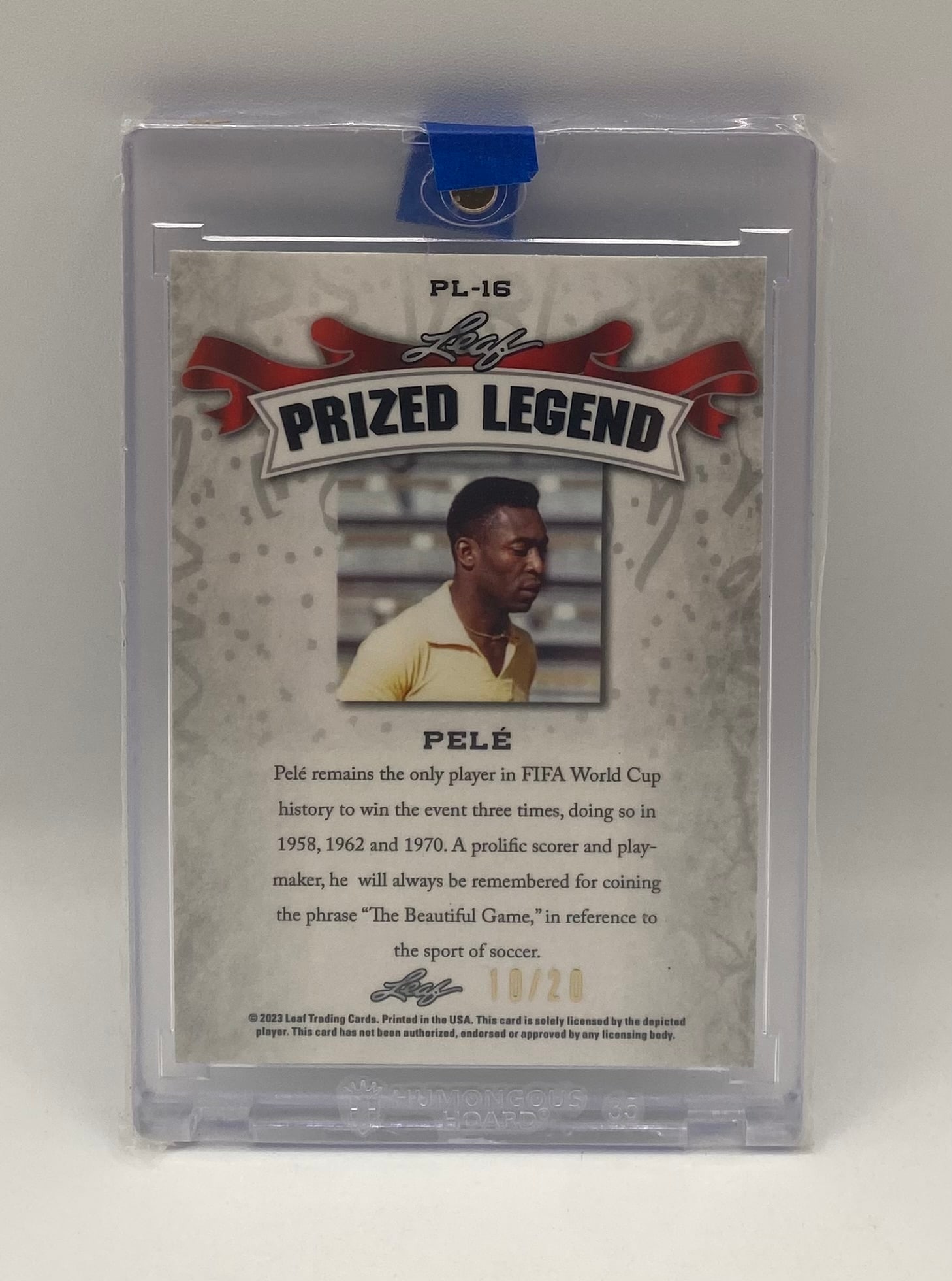 Pele Prized Legend Holo /20 - 2