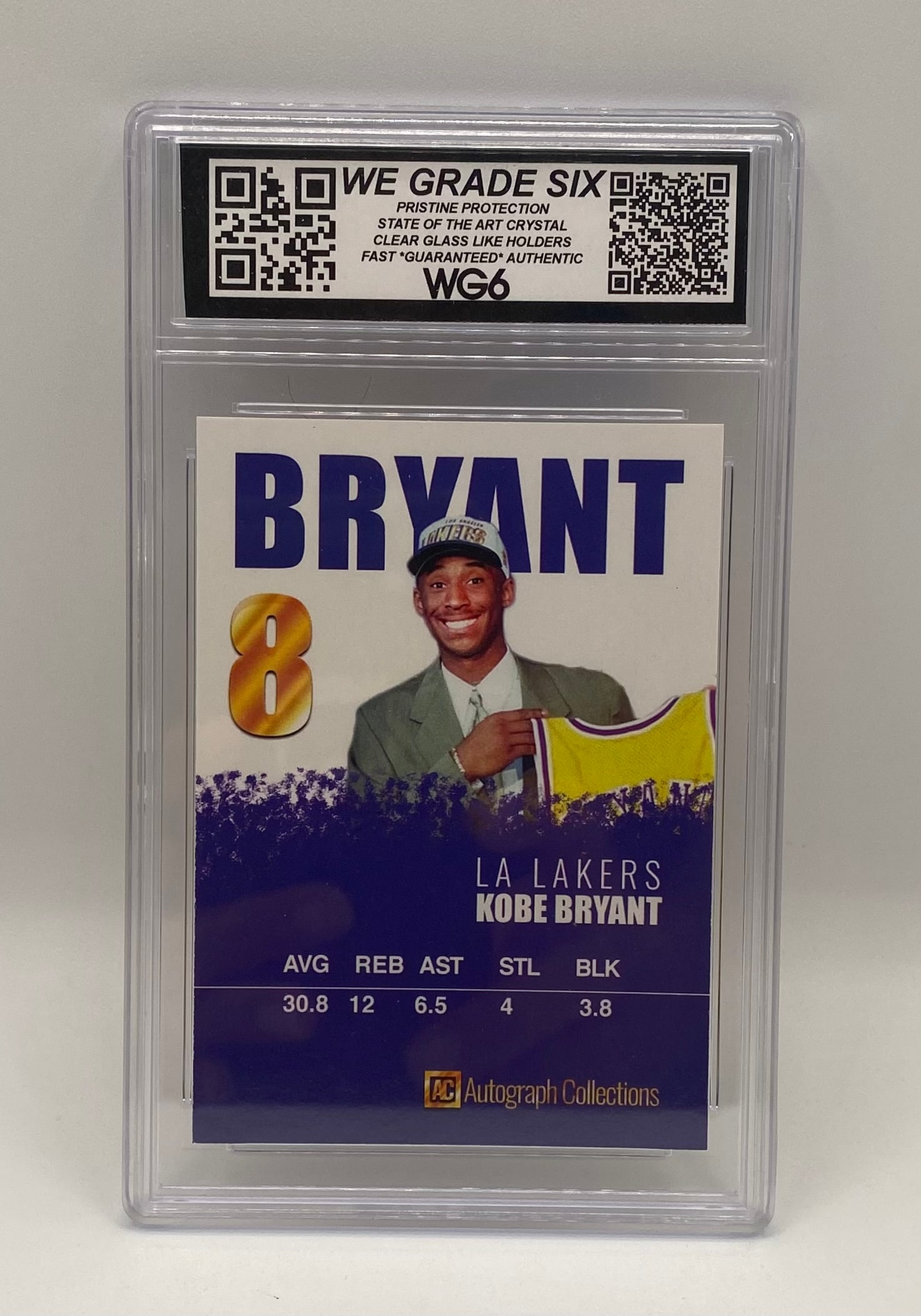 Kobe Bryant ACEO Custom Card Facsimile Auto Card - 2