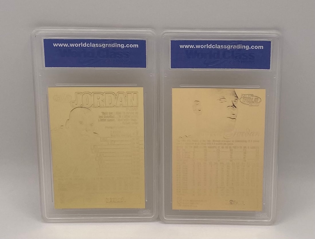 (2) Two Michael Jordan Cards - 2