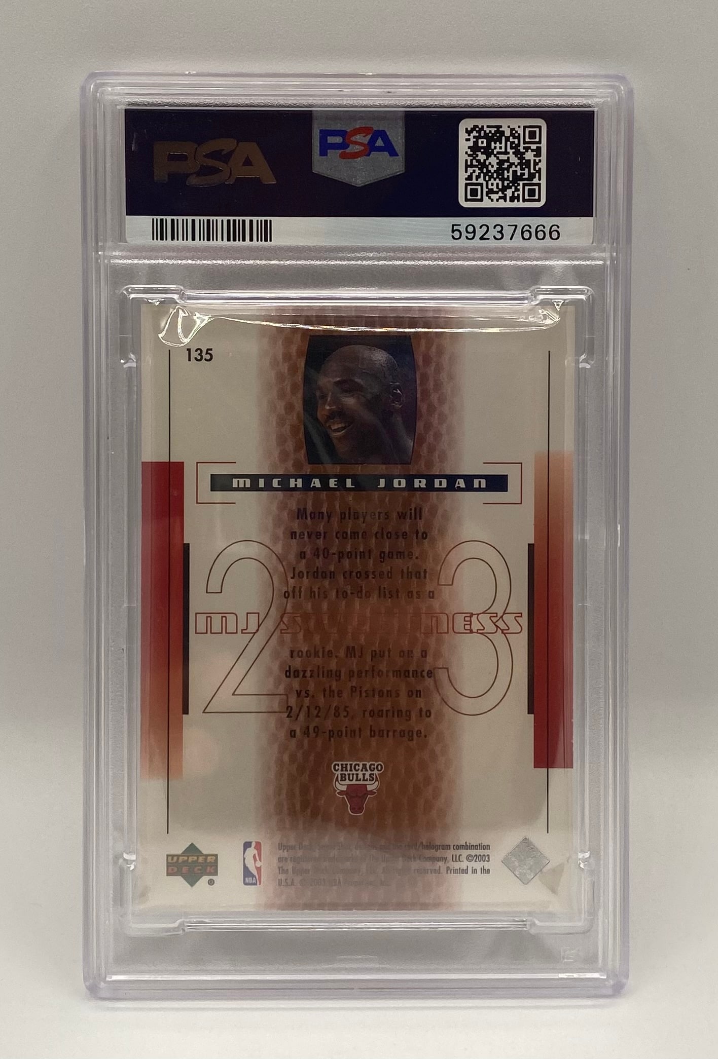 2003 Michael Jordan /799 PSA - 2