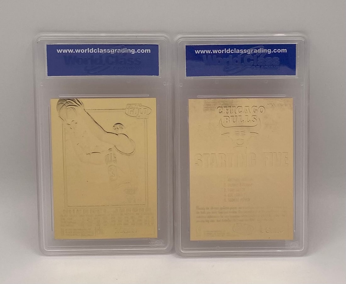 1996 Michael Jordan Red Signature Edition Cards - 2