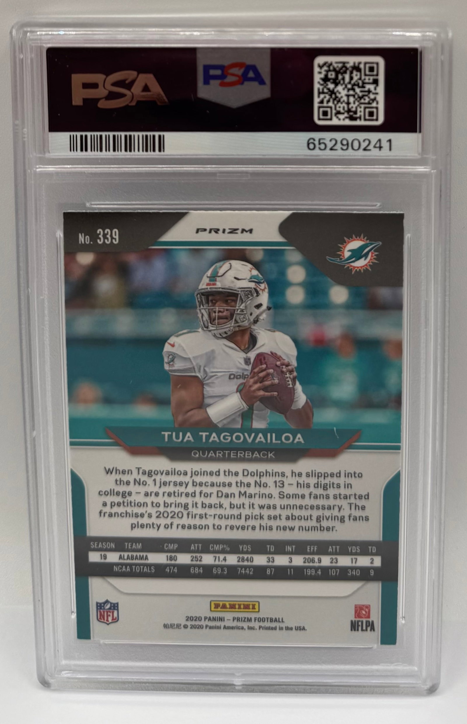 Tua Tagovailoa Red/White/Blue Prizm Rookie - 2