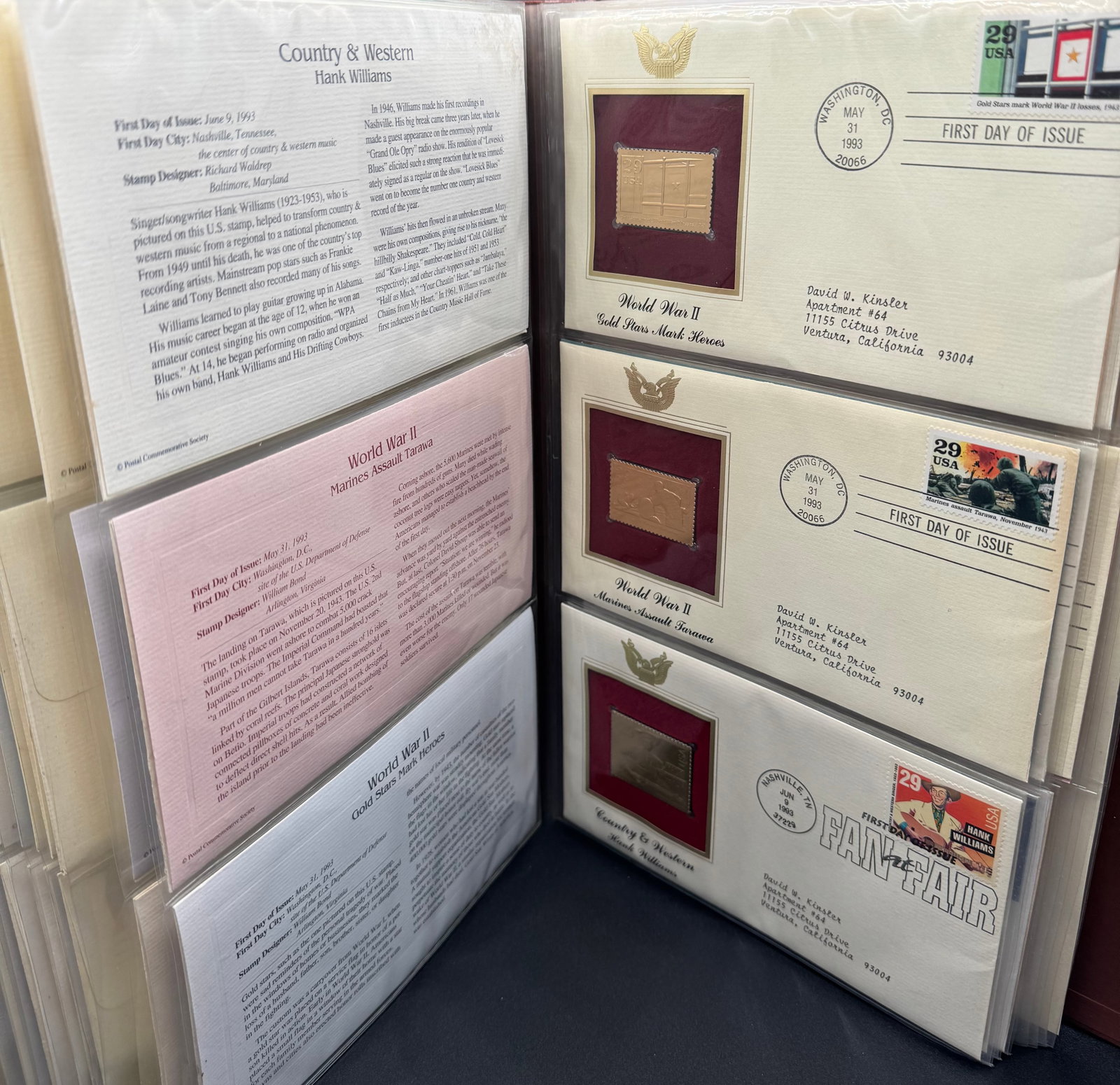 Golden Replicas of United States Stamps 22kt Gold Proof Collection (61 Covers Total) - 6