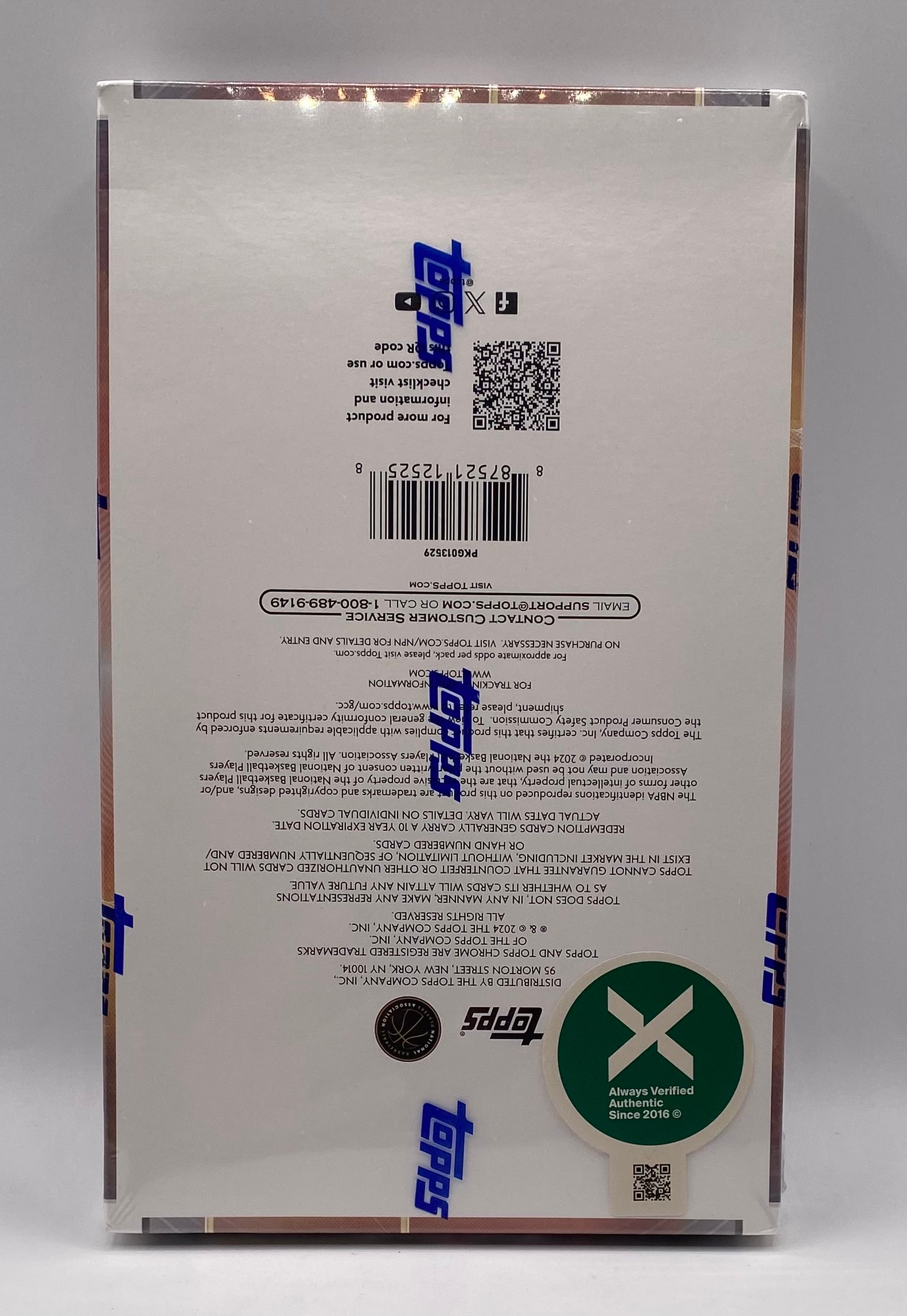 Sealed 2023 Topps Chrome Basketball Hobby Box featuring Victor Wembanyama - 2