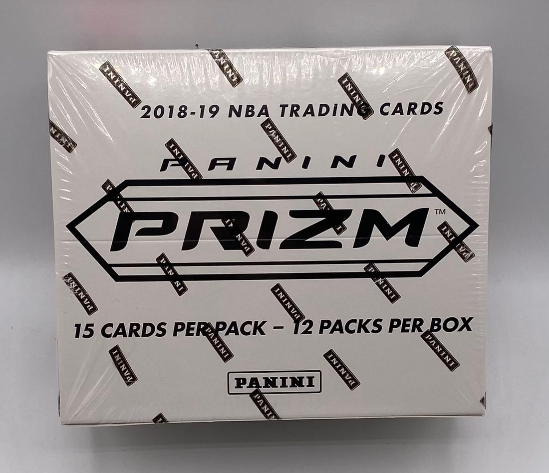 Sealed 2018 Panini PRIZM Basketball CELLO 12 Packs per box: 2018-19 Panini PRIZM Basketball CELLO 12 Packs per box Factory Sealed