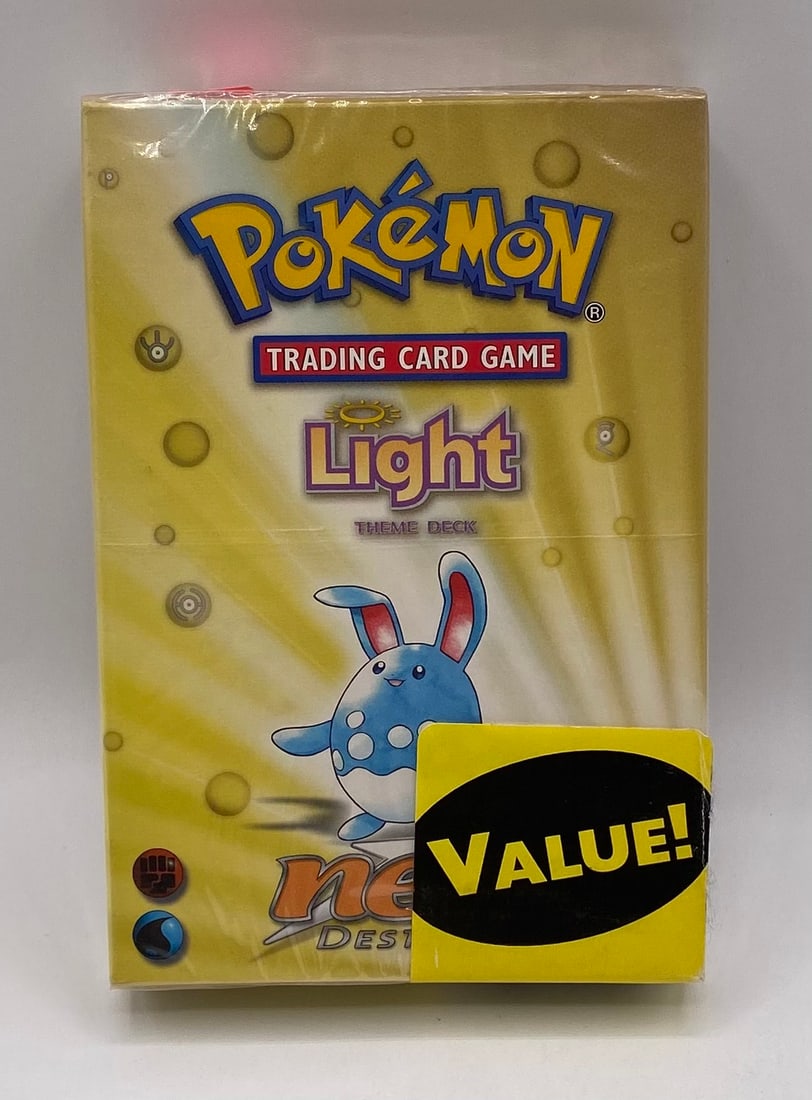 Sealed 2002 Pokemon Light Theme Deck Box (1 of 2)