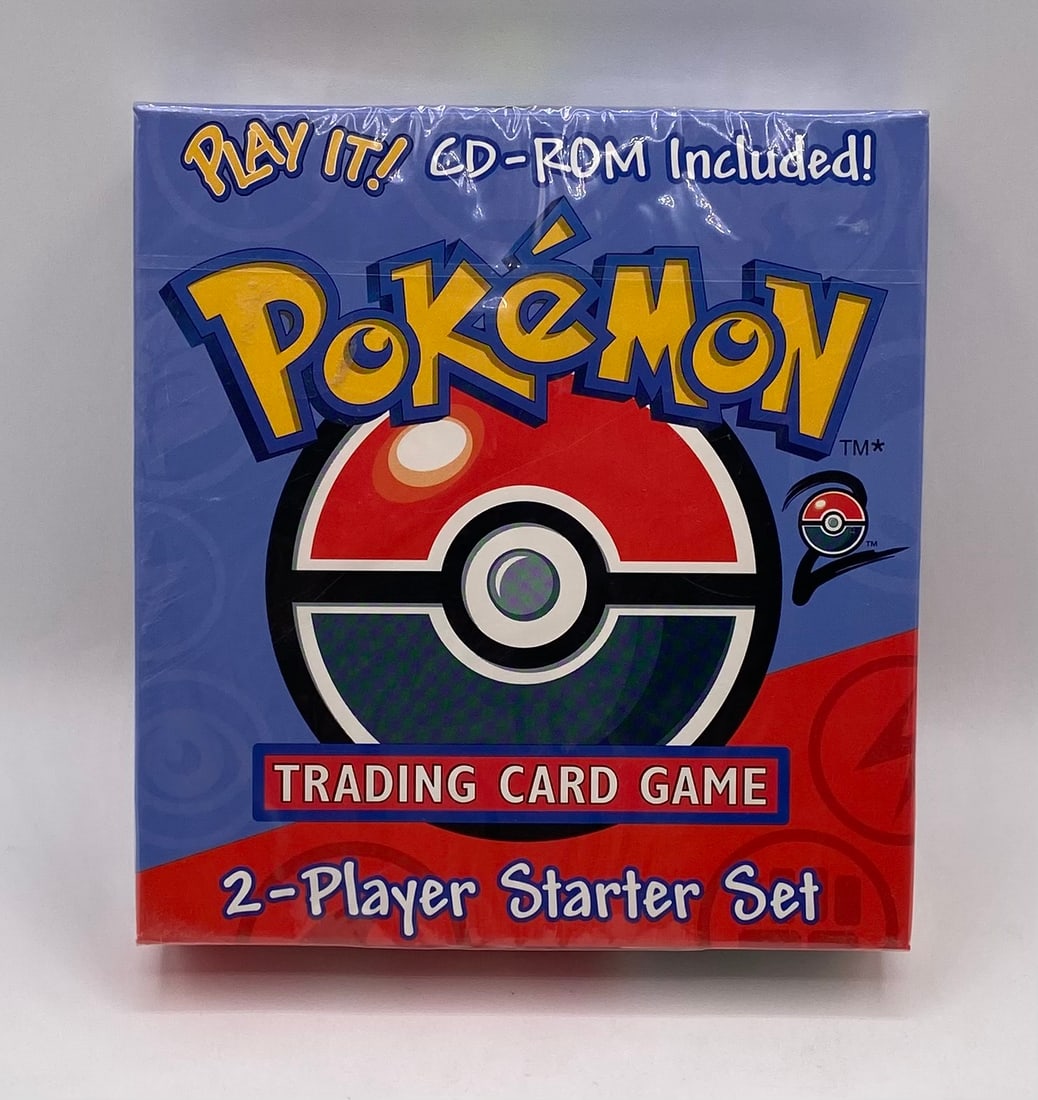 Sealed 1999 2000 Pokemon 2 Player Starter Set Theme Deck Box: Sealed 1999 2000 Pokemon 2 Player Starter Set Theme Deck Box