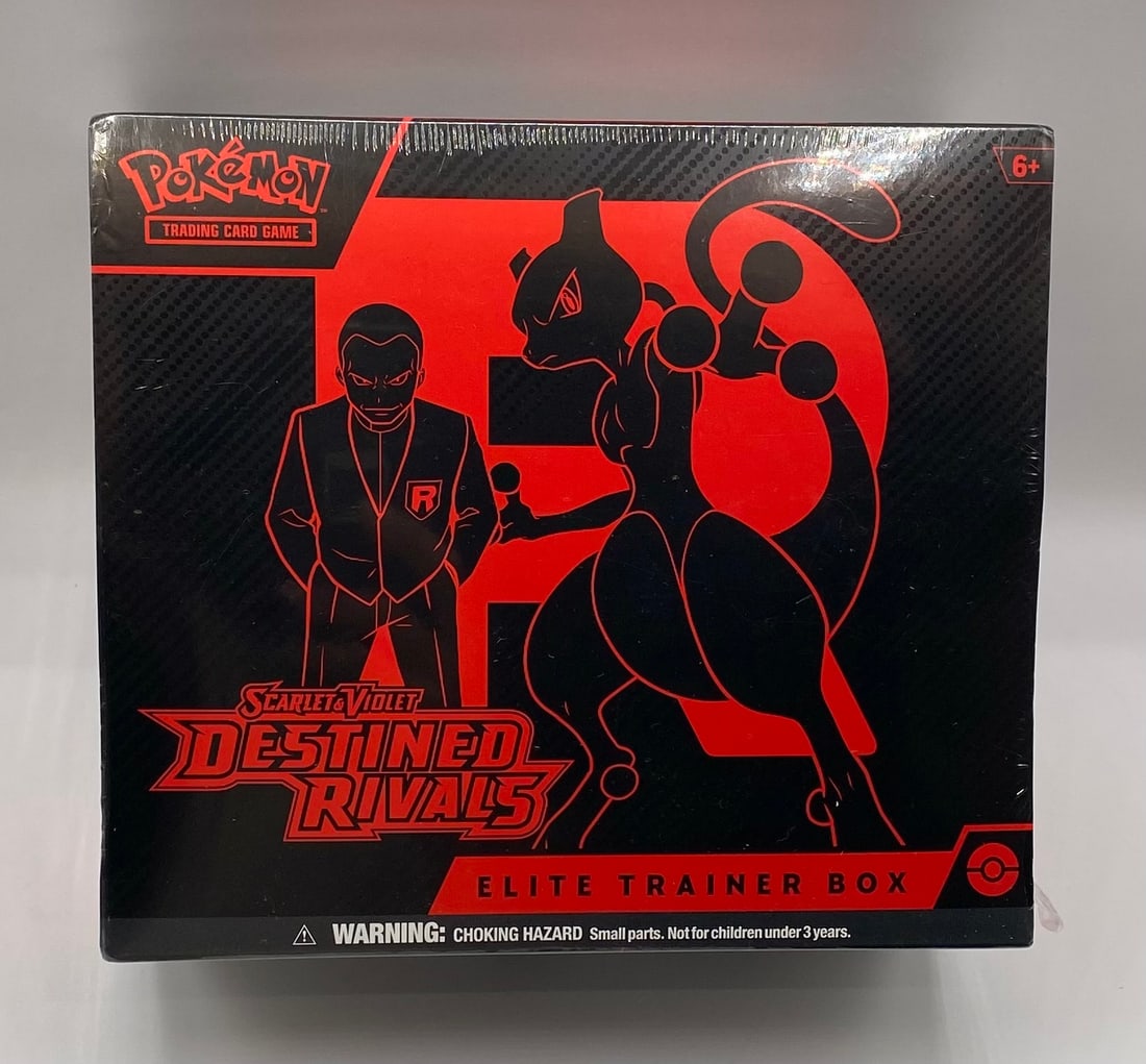 Sealed Pokémon TCG: Scarlet & Violet Destined Rivals Elite Trainer Box: Pokémon TCG: Scarlet & Violet Destined Rivals Elite Trainer Box (Sealed)
