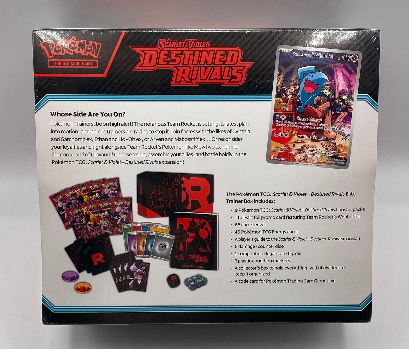 Sealed Pokémon TCG: Scarlet & Violet Destined Rivals Elite Trainer Box - 2
