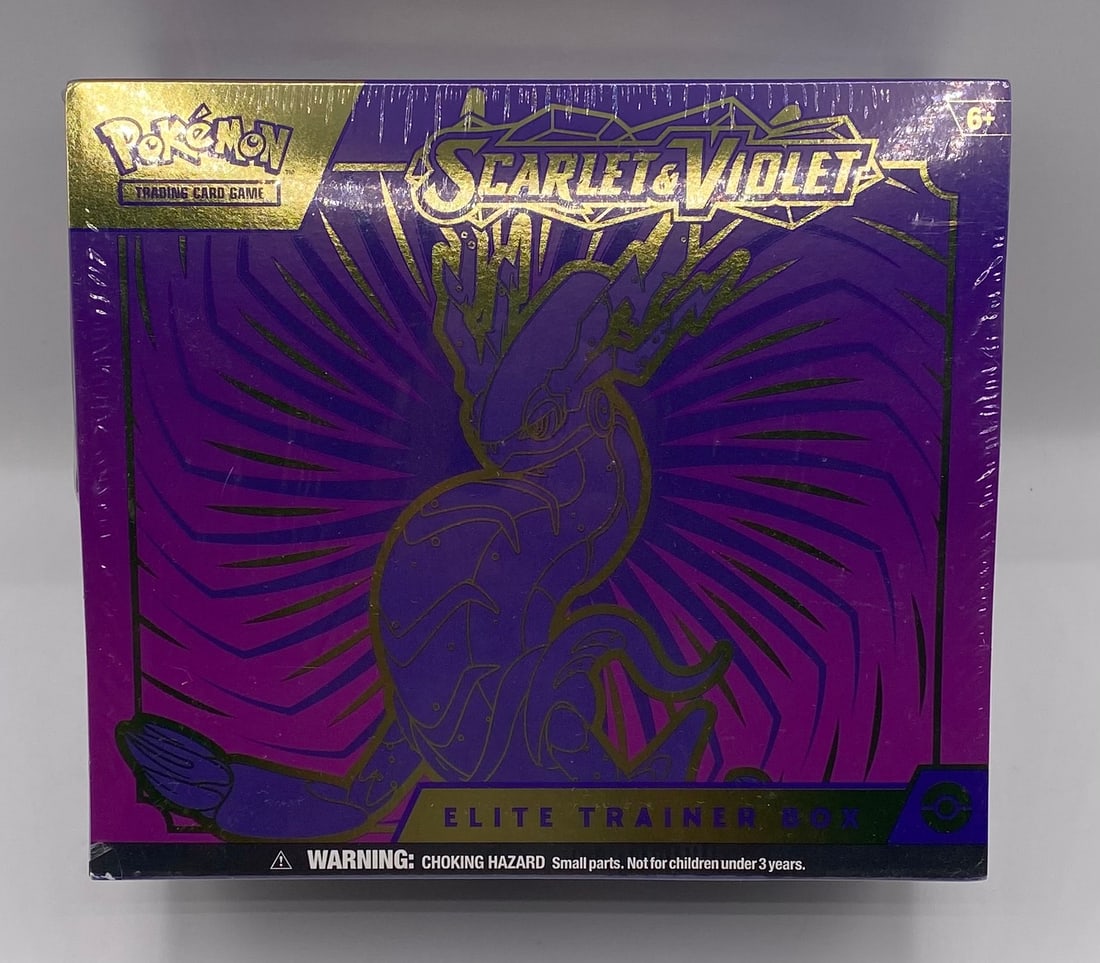 Sealed Pokémon TCG: Scarlet & Violet Miraidon Elite Trainer Box: Sealed Pokémon TCG: Scarlet & Violet Miraidon Elite Trainer Box